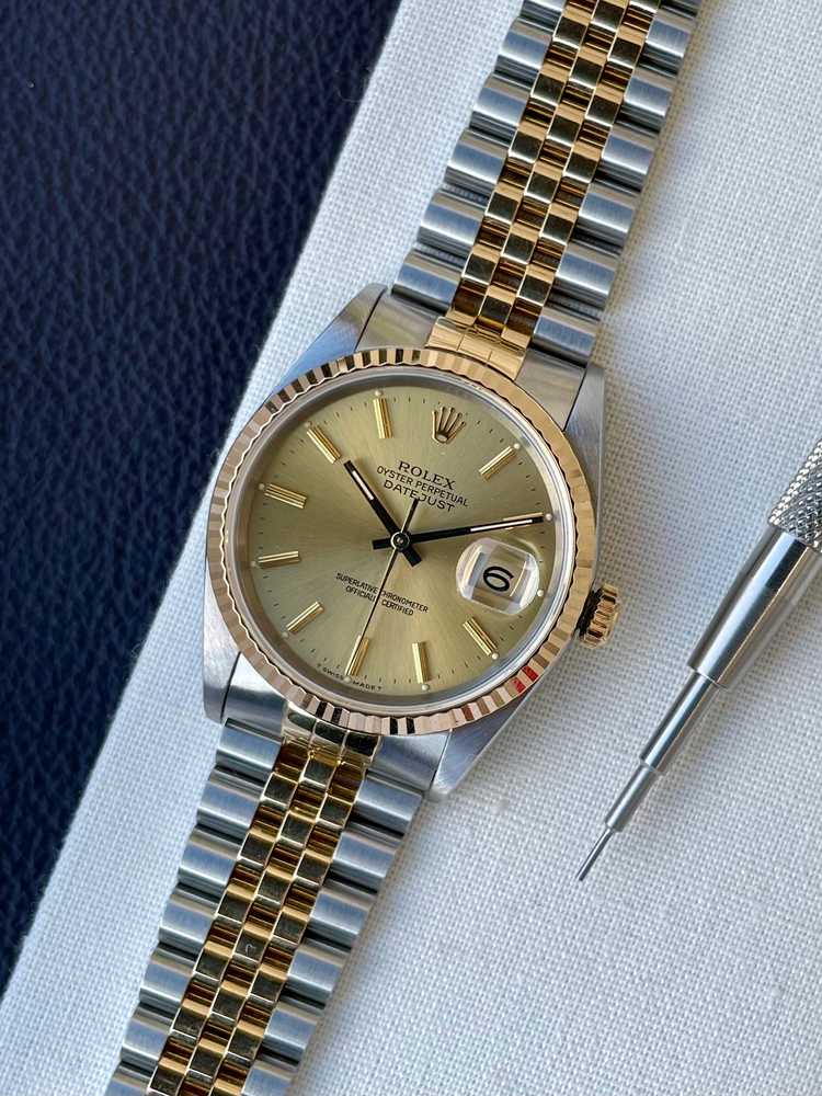 Featured image for Rolex Datejust 16233 Gold 1991 