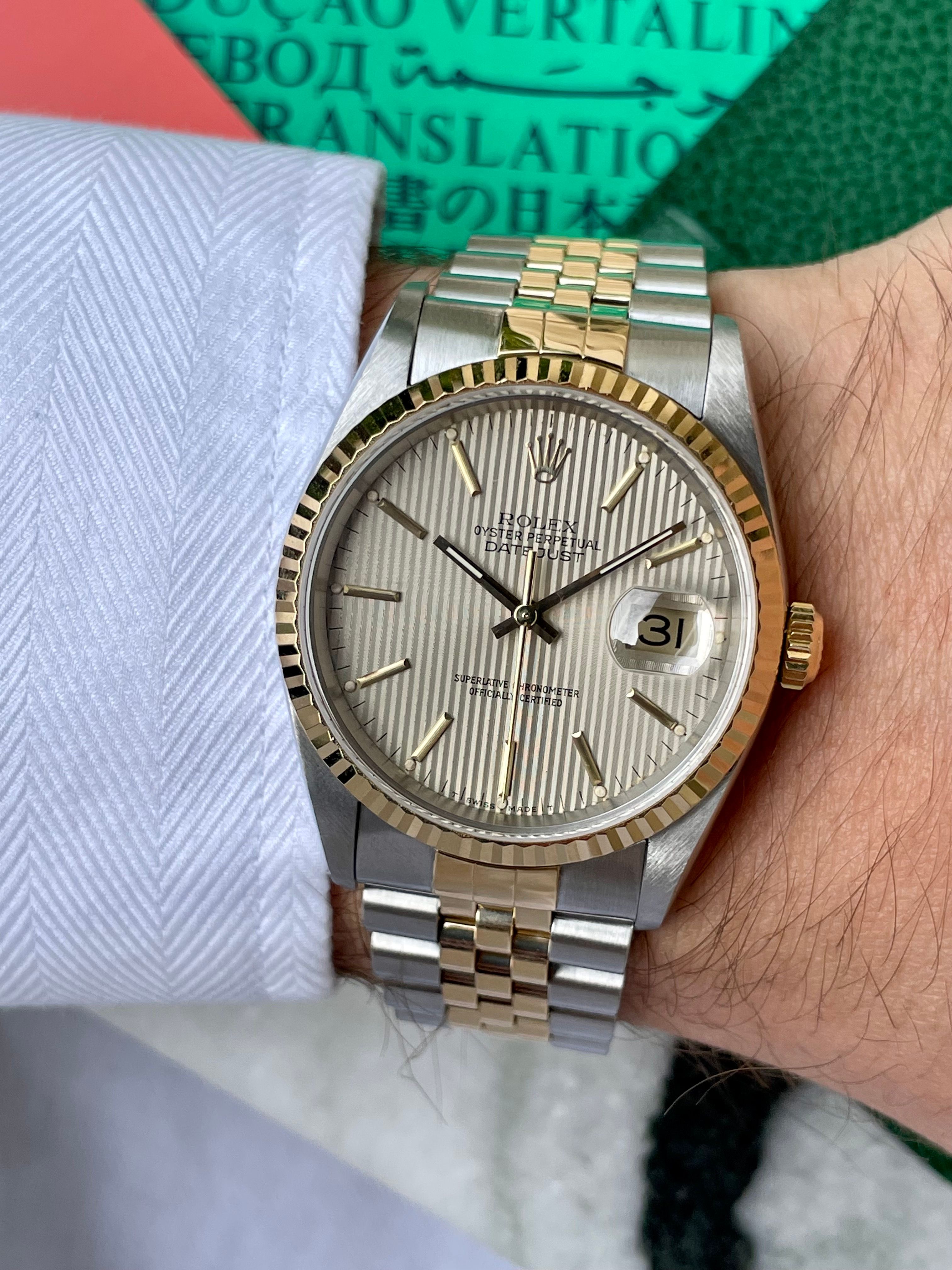 Rolex 16233 online silver