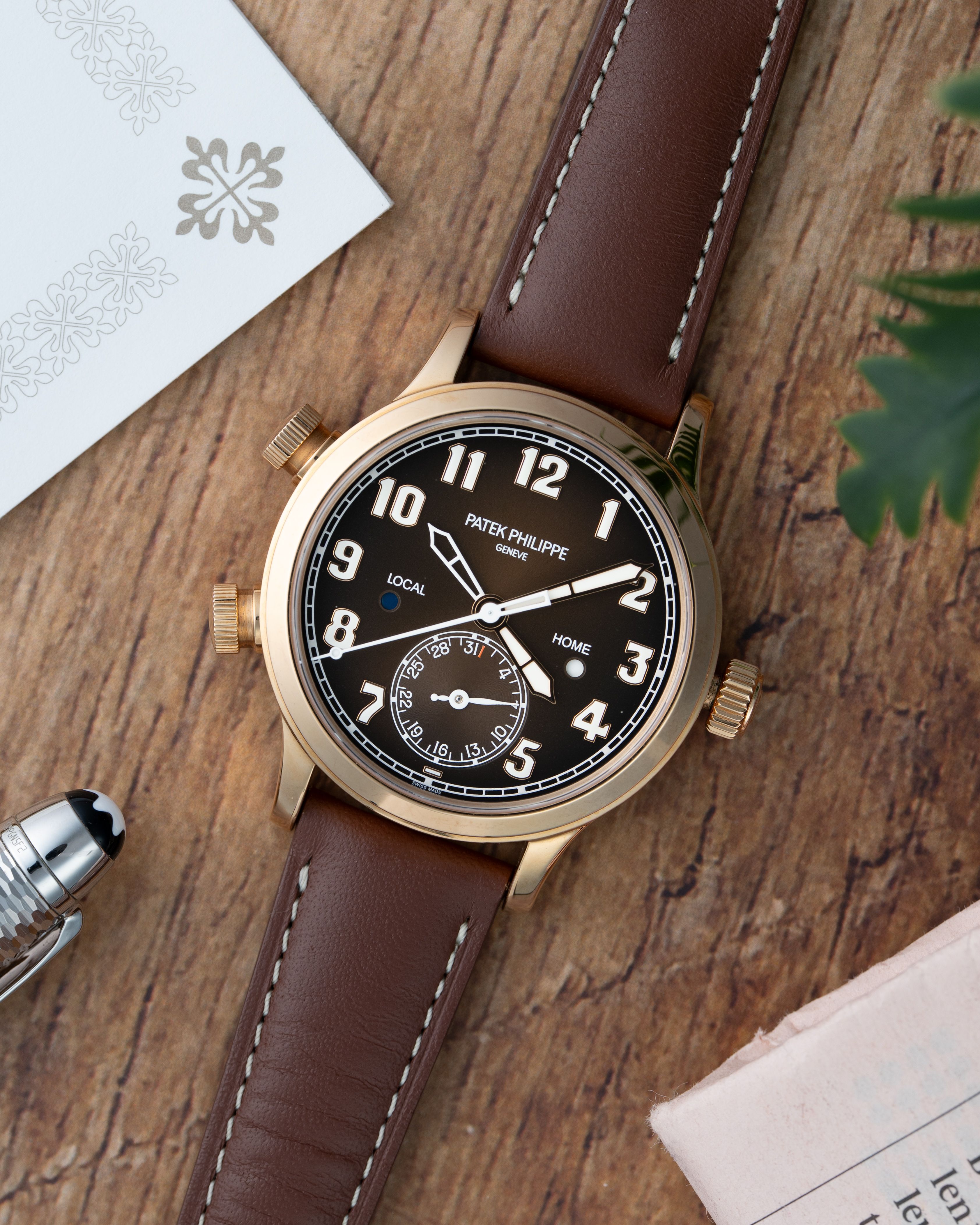 Patek Philippe Pilot Travel Time 7234R Tropical 2021 with original