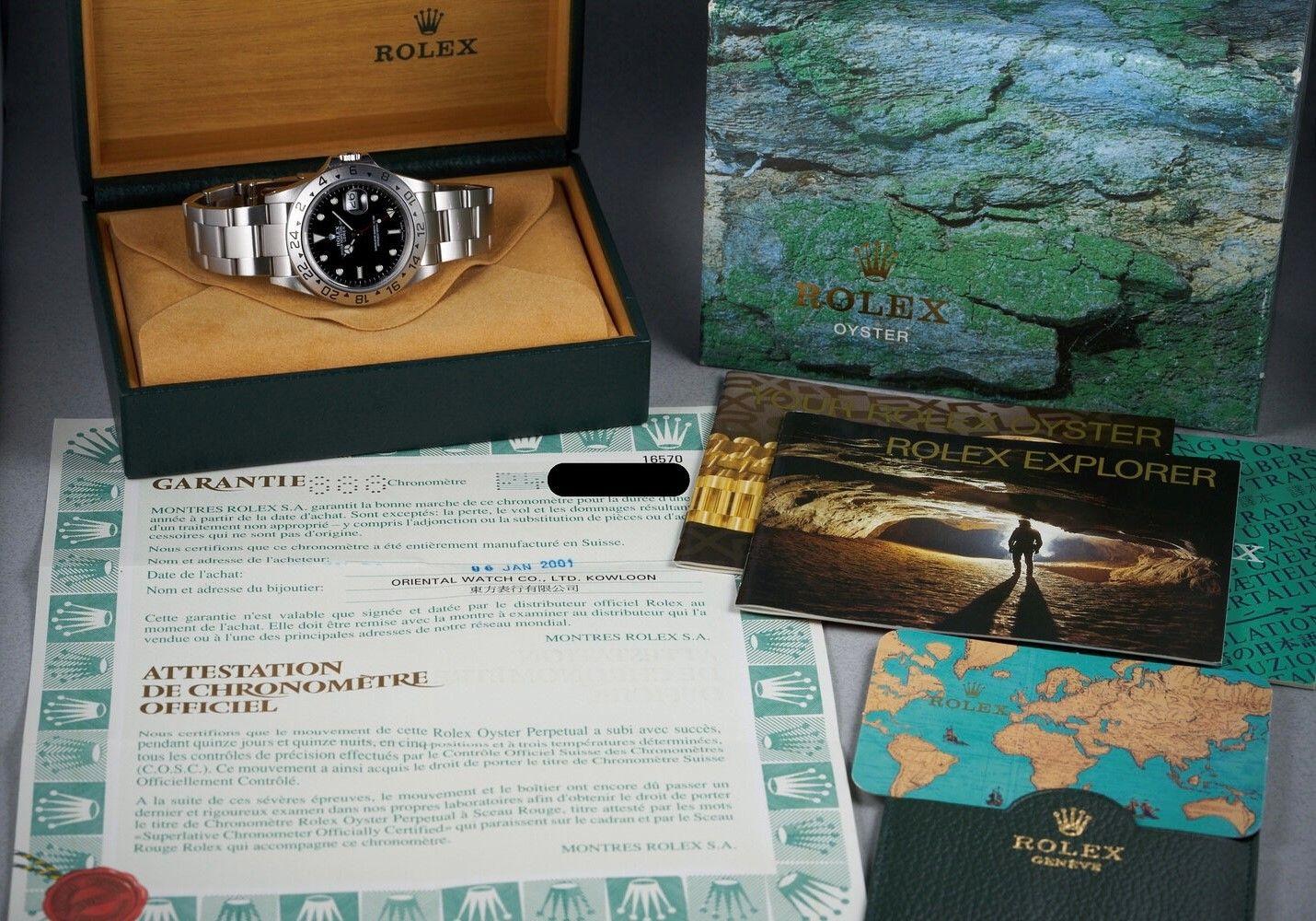 rolex 16570 box