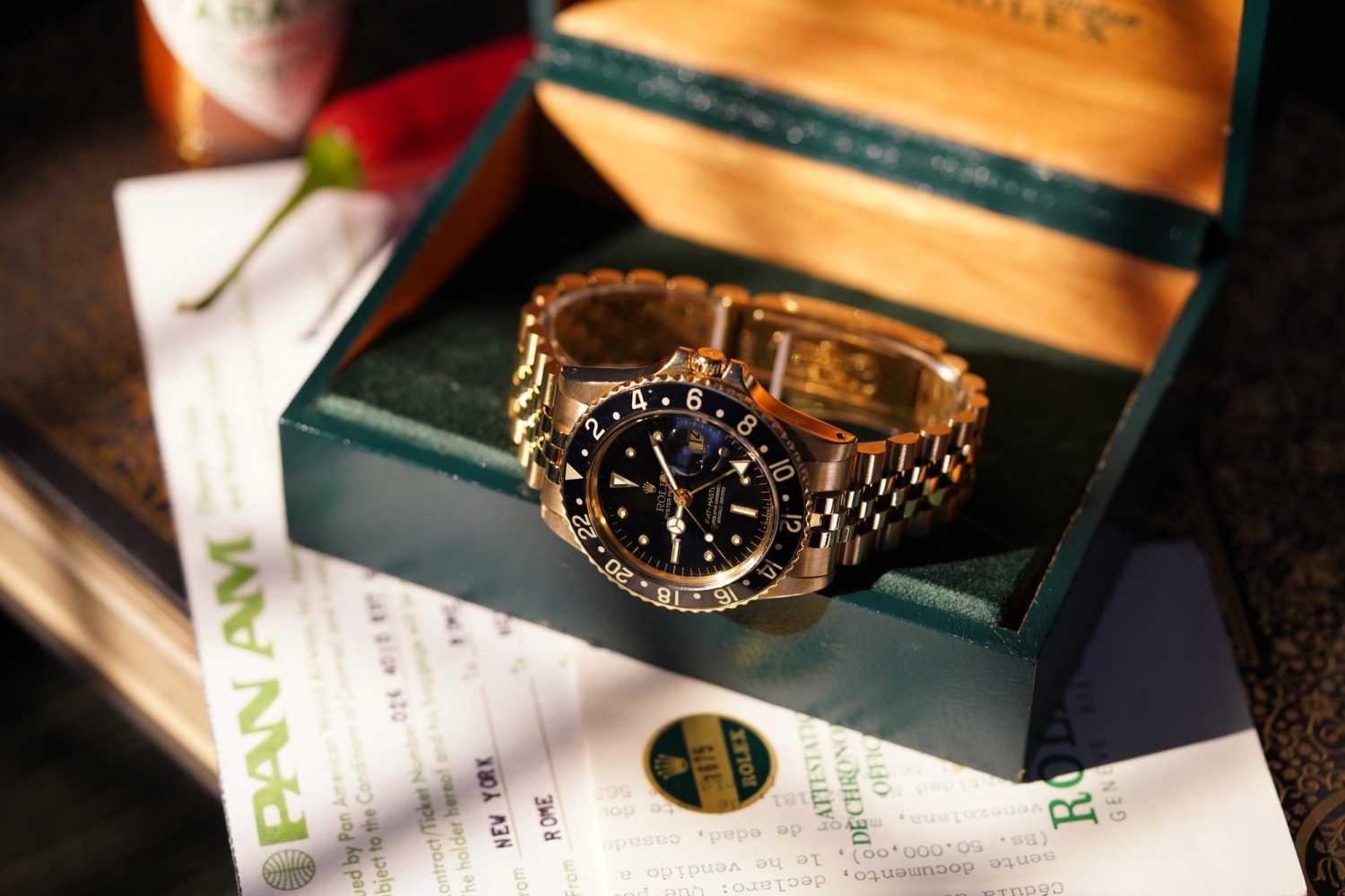 Image for Rolex GMT-Master 1675/8 Black 1978 with original box and papers