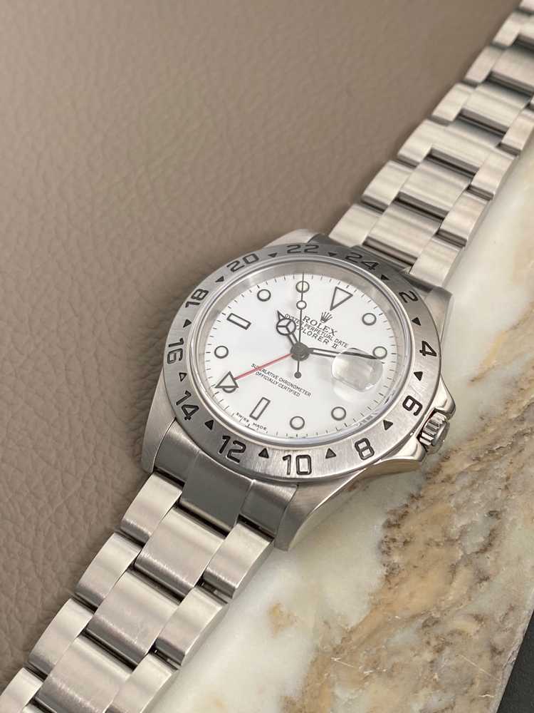 Image for Rolex Explorer II 16570T White 2005 