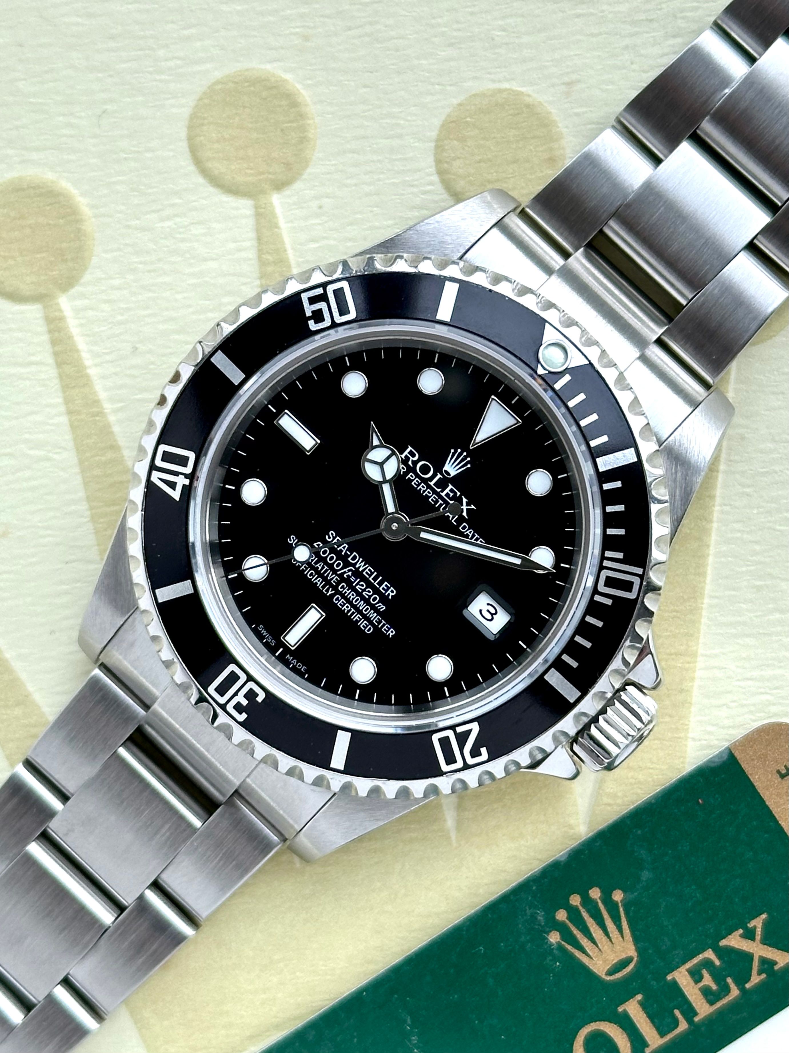 Rolex sea deals dweller 2007