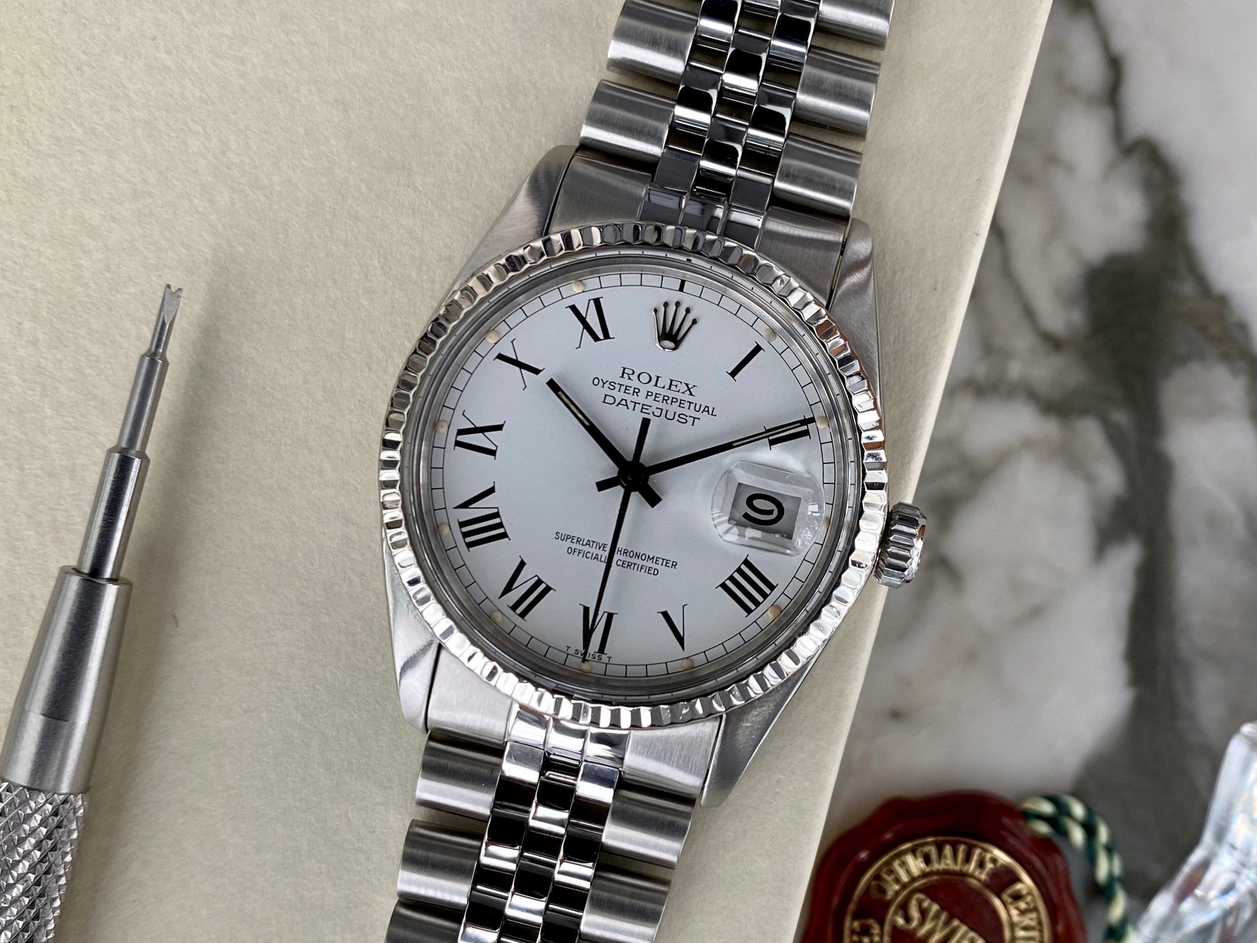 Buckley dial datejust best sale