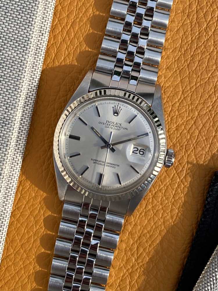 Featured image for Rolex Datejust 1601 Silver 1972 