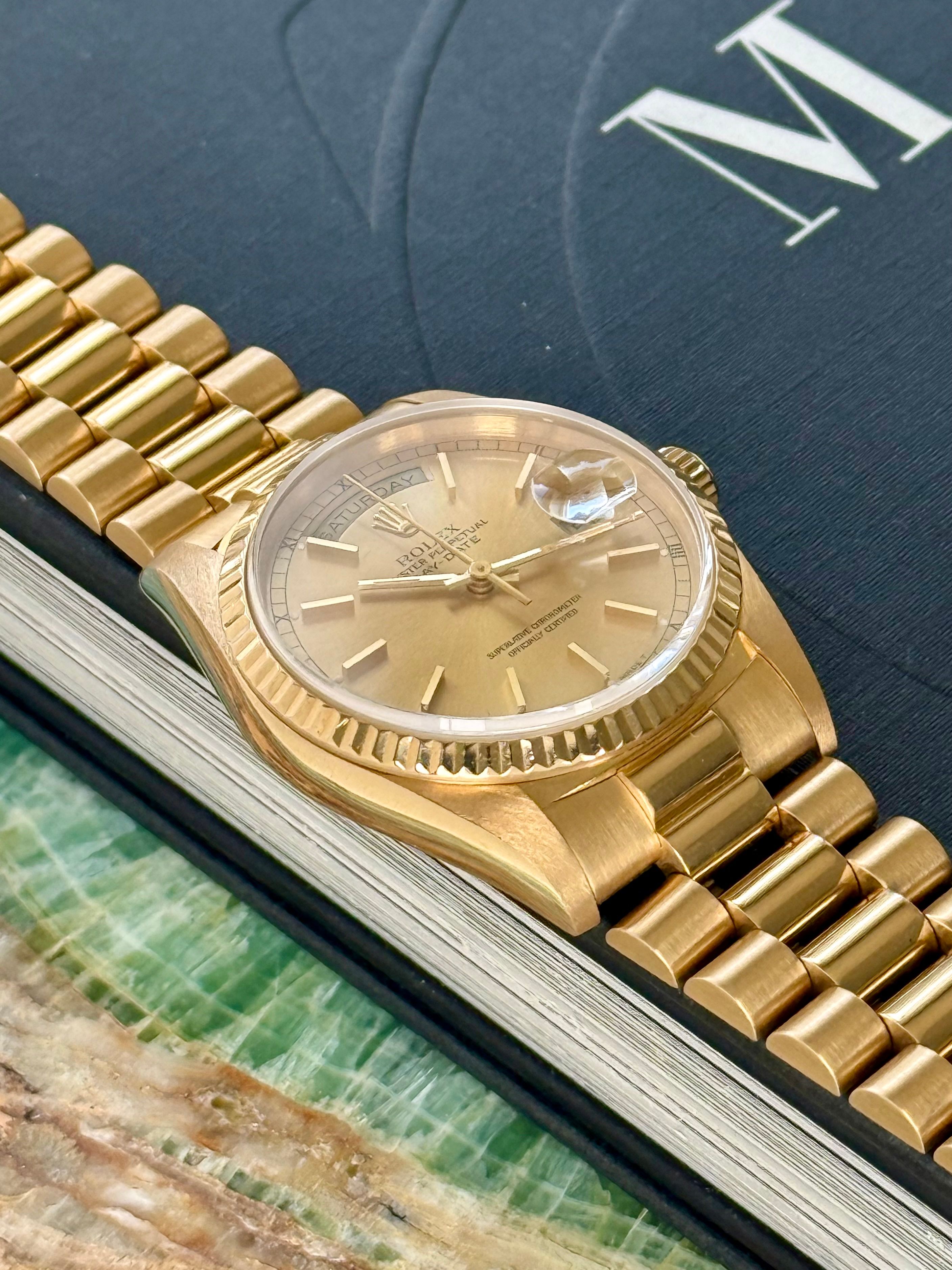 Rolex Day-Date 18238 Gold 1989 2