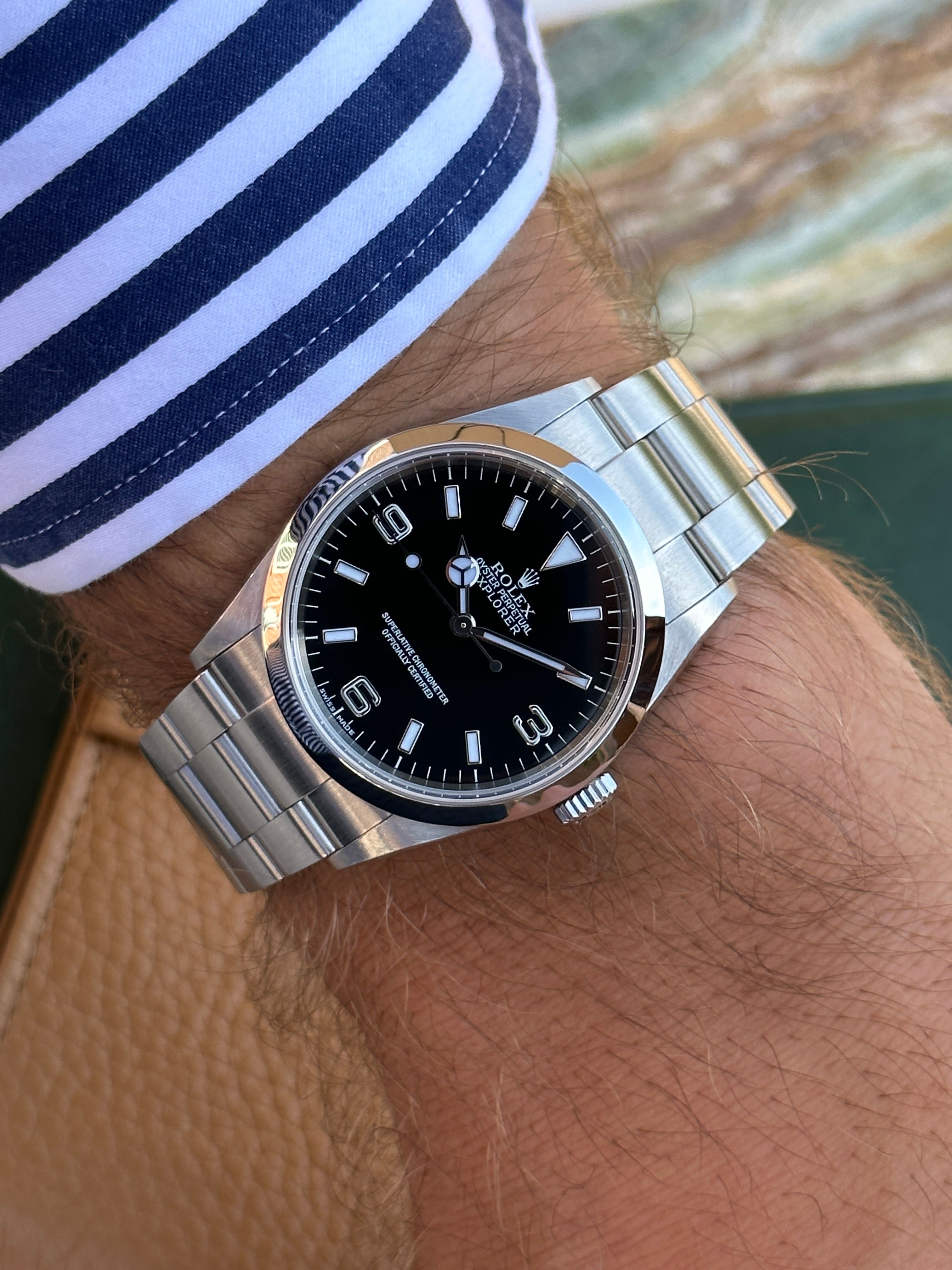 Rolex explorer 114270 36mm new arrivals