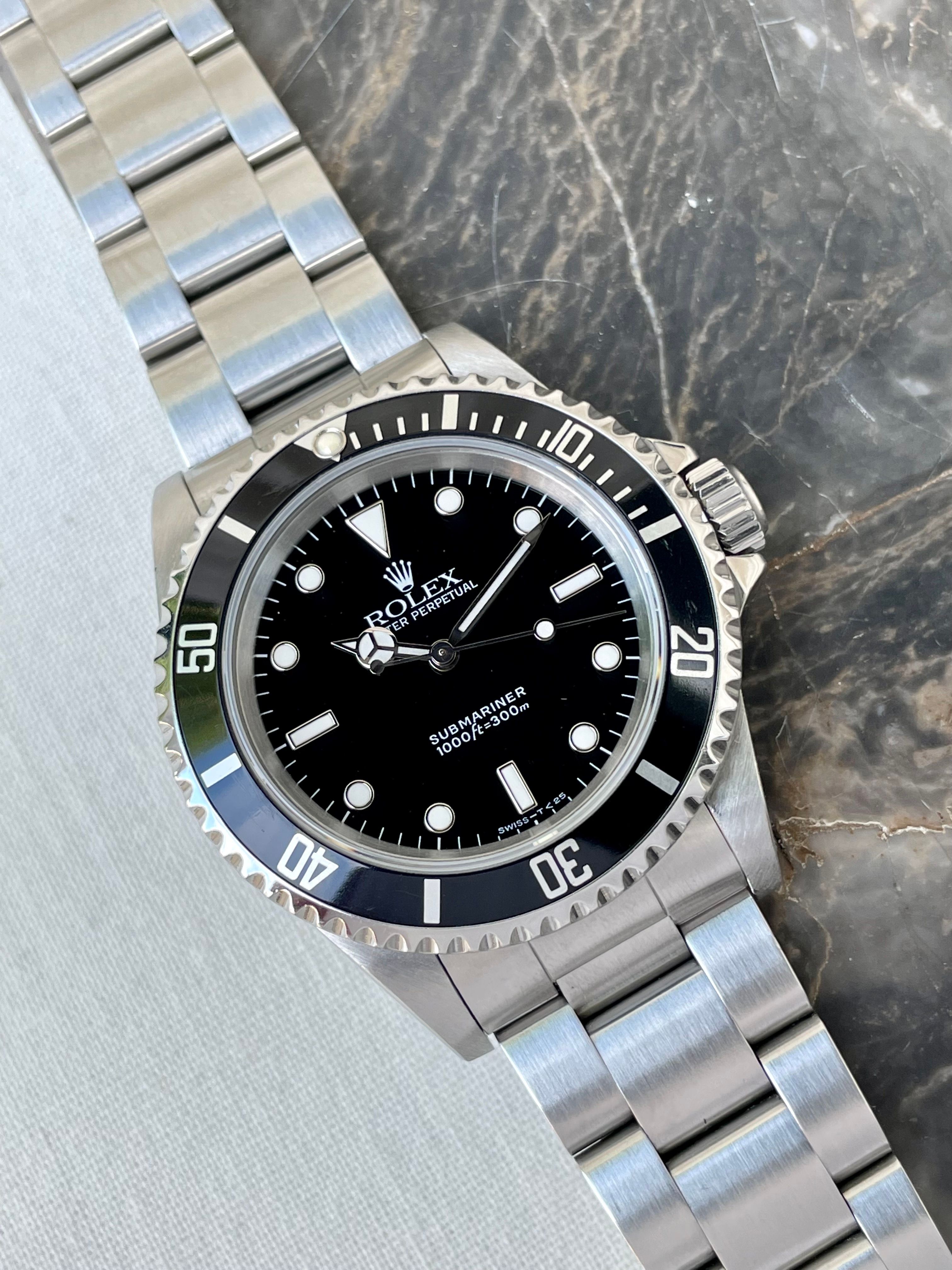 Rolex Submariner 14060 Black 1993