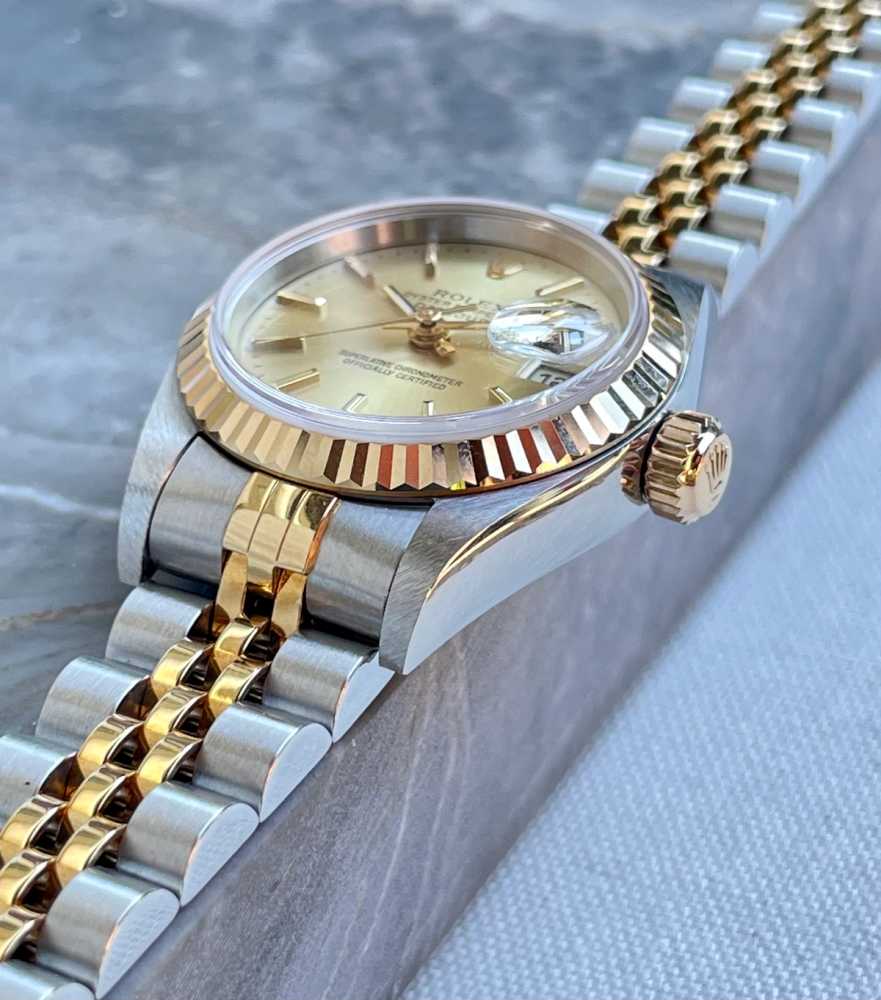 Image for Rolex Lady Datejust 79173 Gold 1999 with original box and papers
