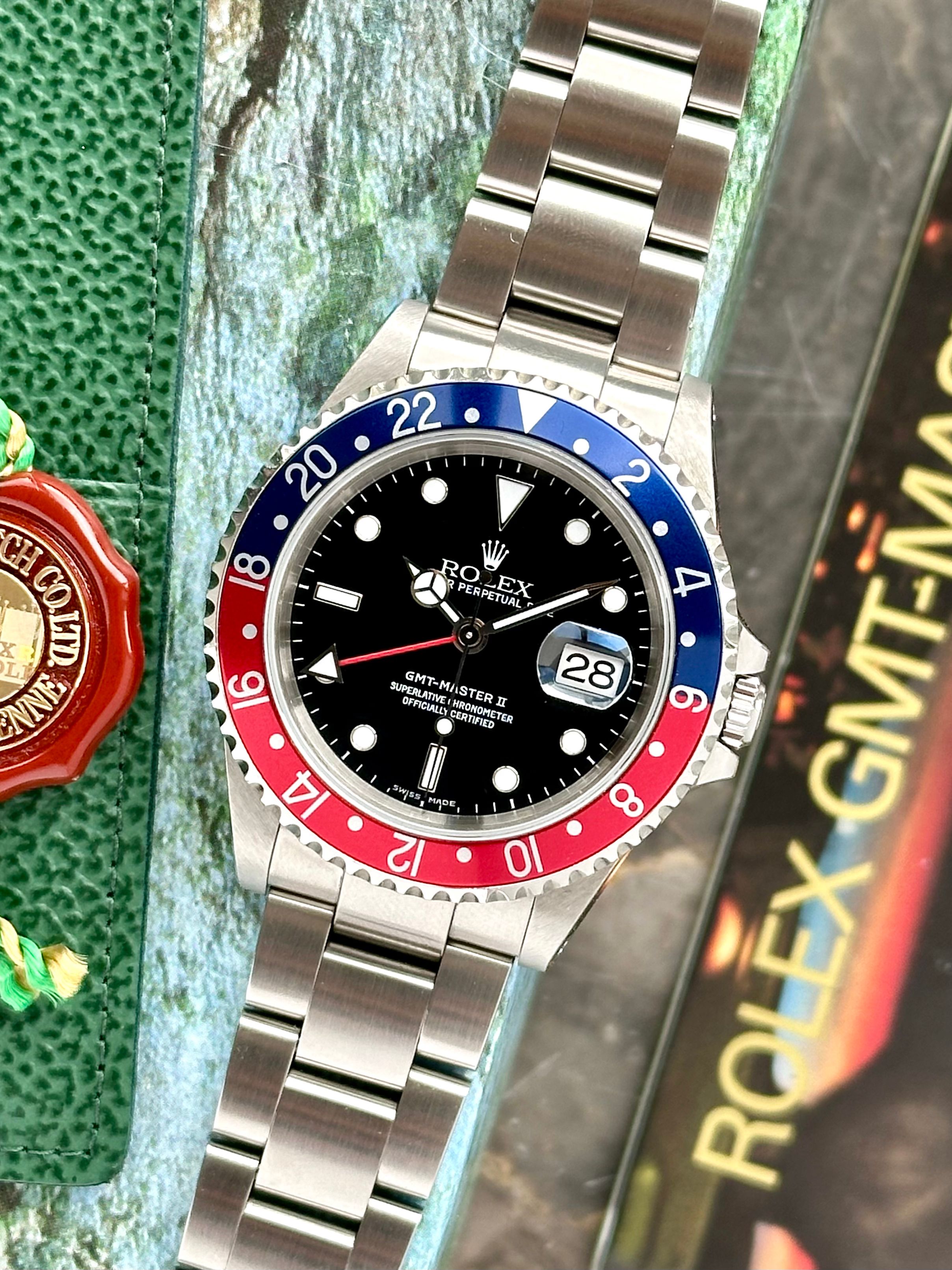 Rolex hot sale pepsi original