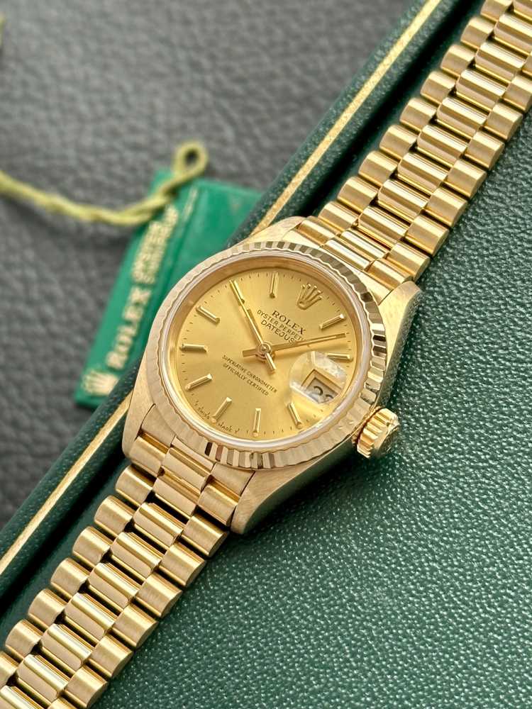 Image for Rolex Lady-Datejust 69178 Gold 1989 with original box and papers