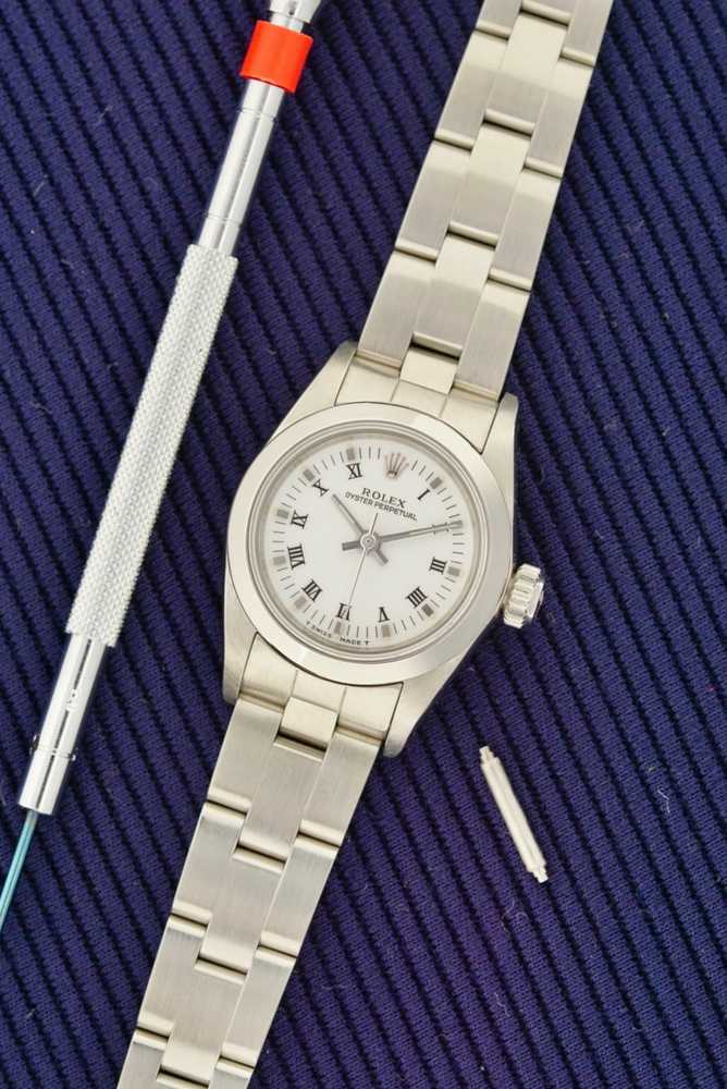 Featured image for Rolex Lady Datejust 67180 White 1990 