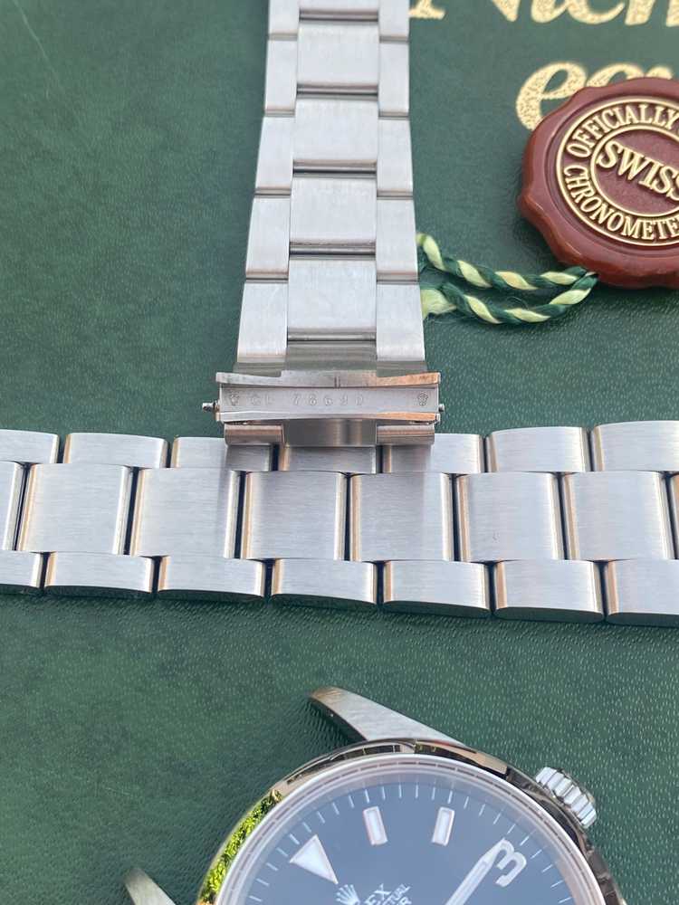 Image for Rolex Explorer I 114270 Black 2004 with original box and papers
