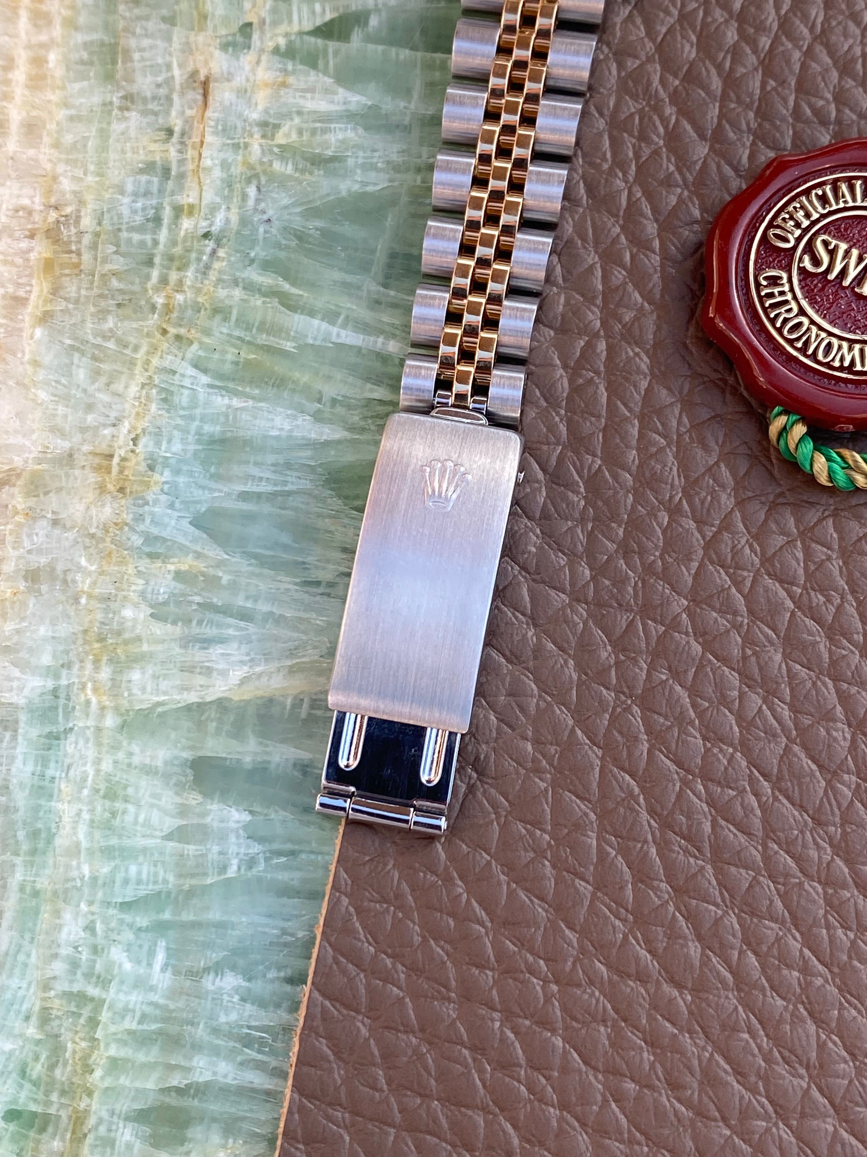 Rolex Lady Datejust 69173 Gold 1989 with original box and papers