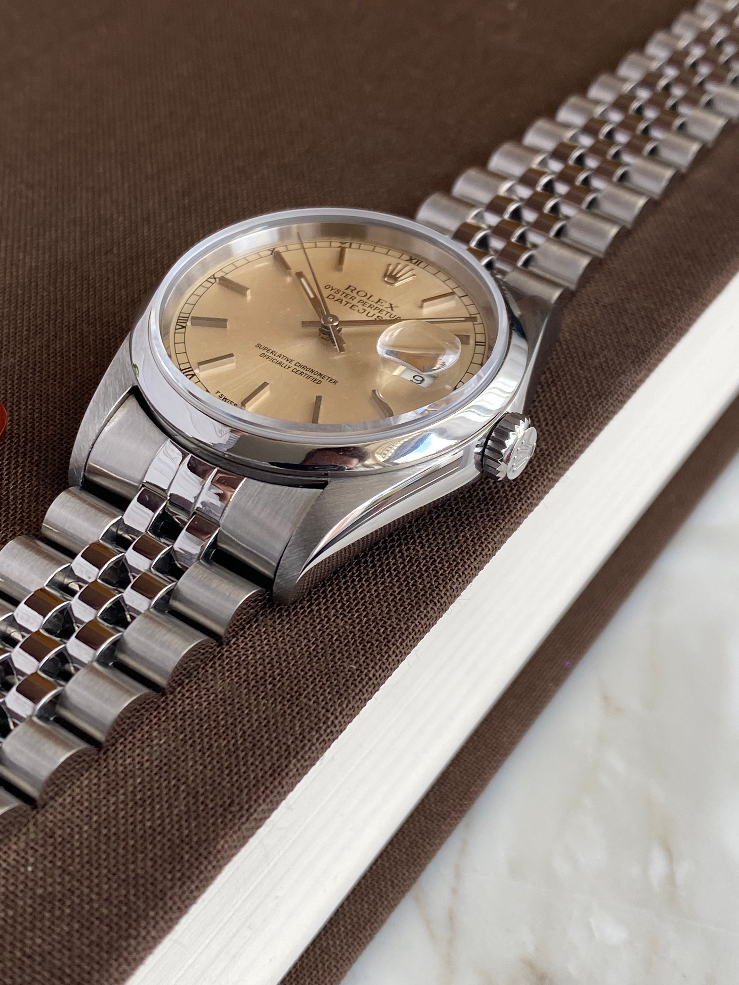 【ROLEX】ロレックス　純正　裏蓋　16200 ロレックス デイトジャスト Ref.16200 オーバーホール｜ロレックス