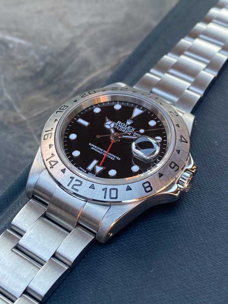 Image for Rolex Explorer II 16570 Black 2000 with original box and papers2