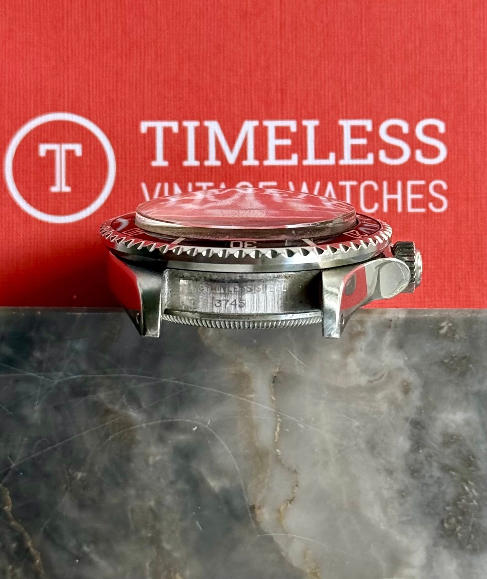 Rolex Sea-Dweller Double-Red 1665 Black 1974 with original box and