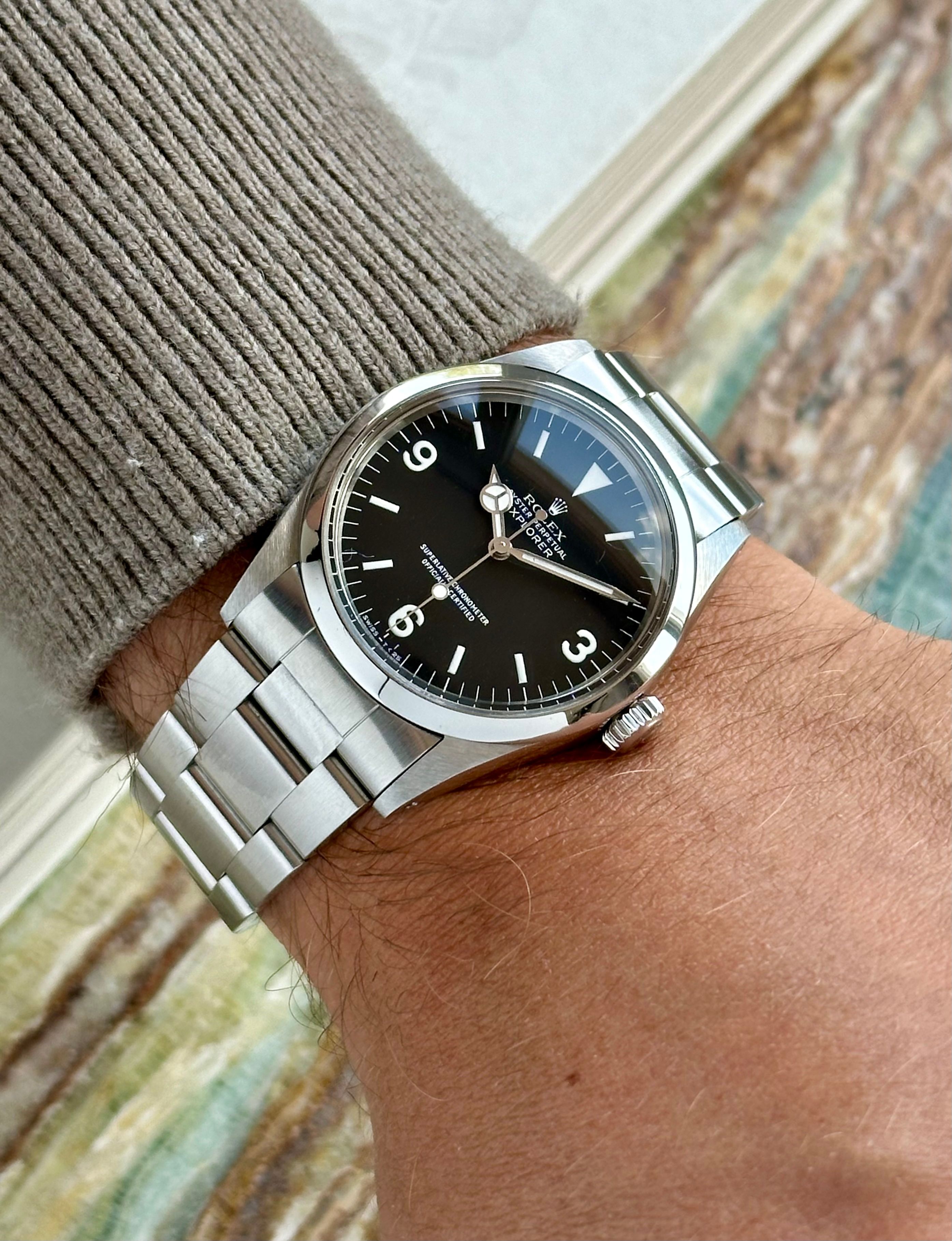 Rolex Explorer 1016 Black 1989