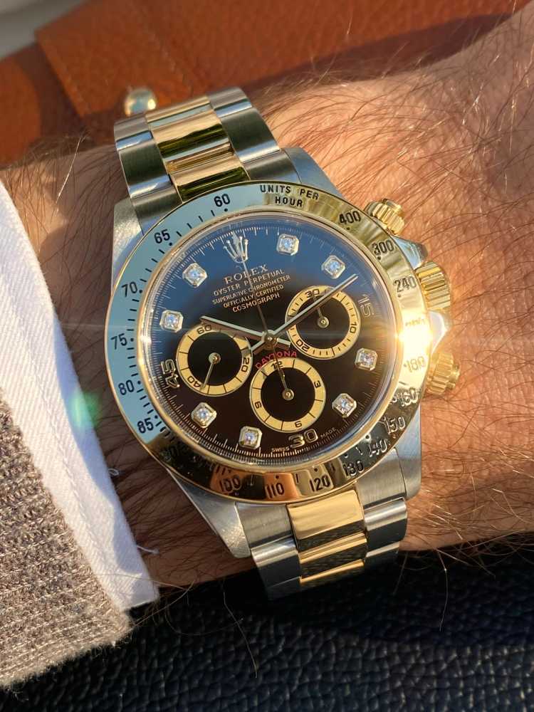 Image for Rolex Daytona "A Series" 16523 Black 1999 with original box and papers