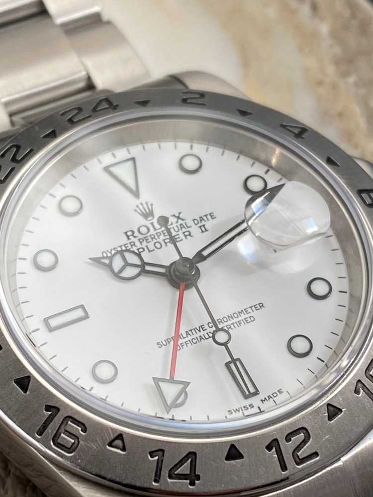 Image for Rolex Explorer II 16570T White 2005 