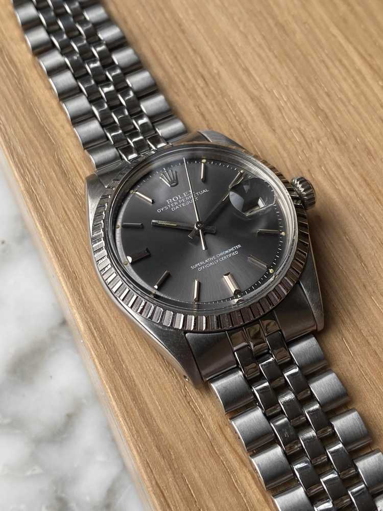 Detail image for Rolex Datejust 1603 Grey 1970 