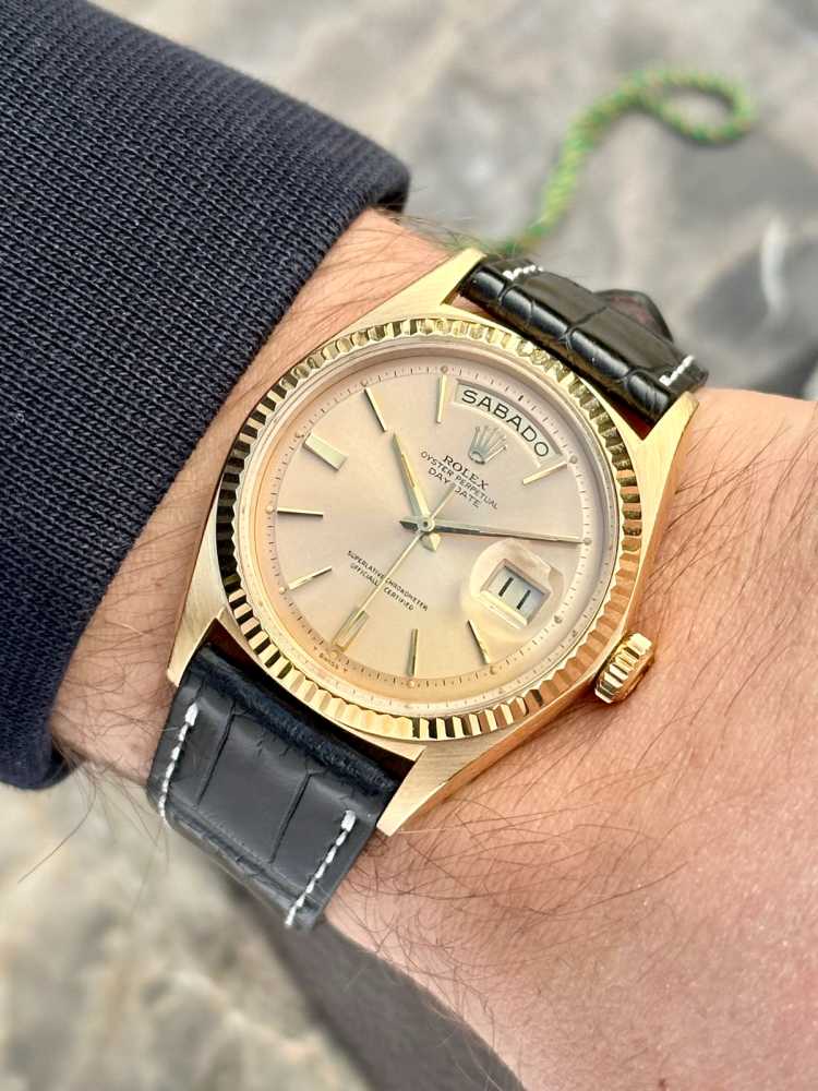 Wrist shot image for Rolex Day-Date 1803 Gold 1964 