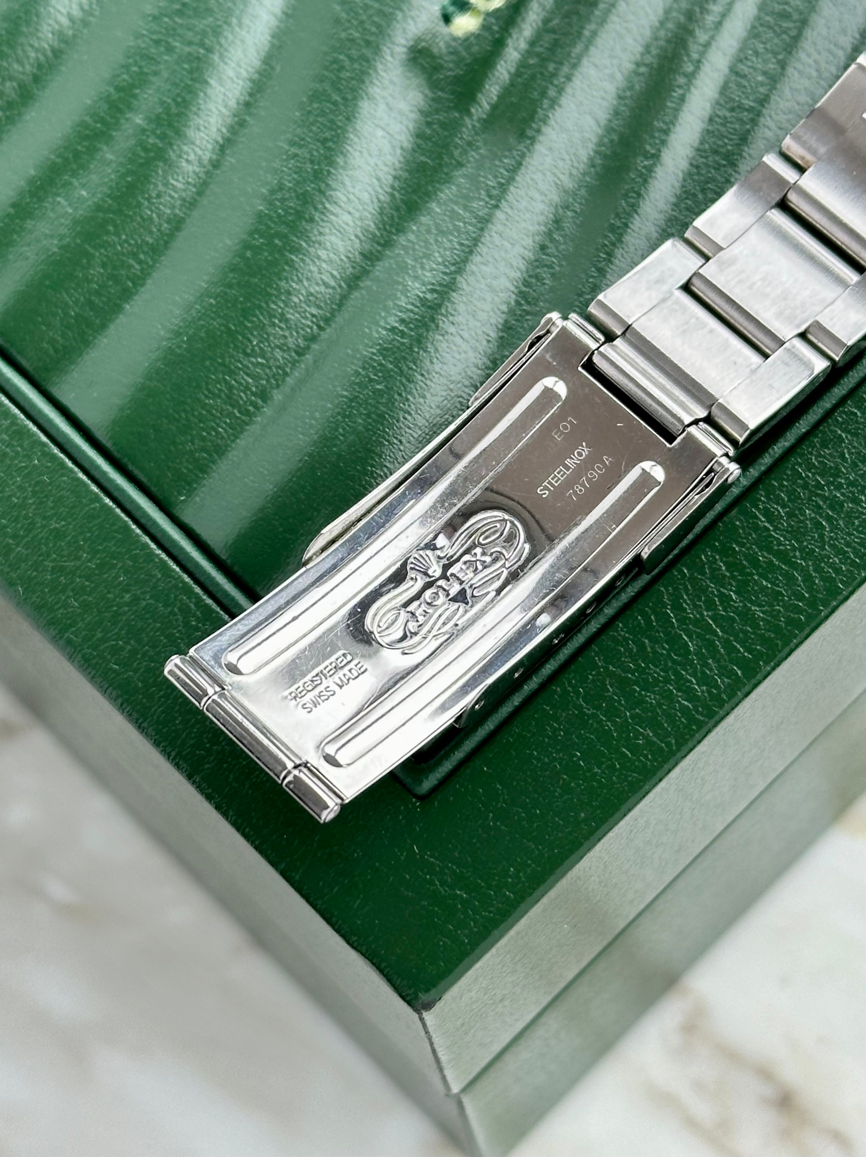 Rolex Explorer 2 16570T White 2006 with original box and papers