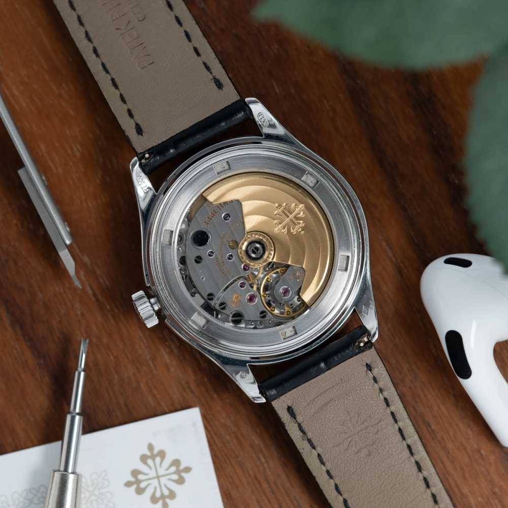 Image for Patek Philippe Annual Calendar “PLATINUM” 5056P Grey 2004 with original box and papers