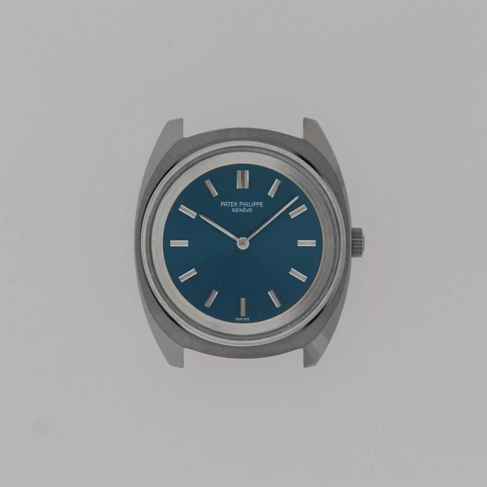 Detail image for Patek Philippe Calatrava  3579 Blue 1982 with original box and papers