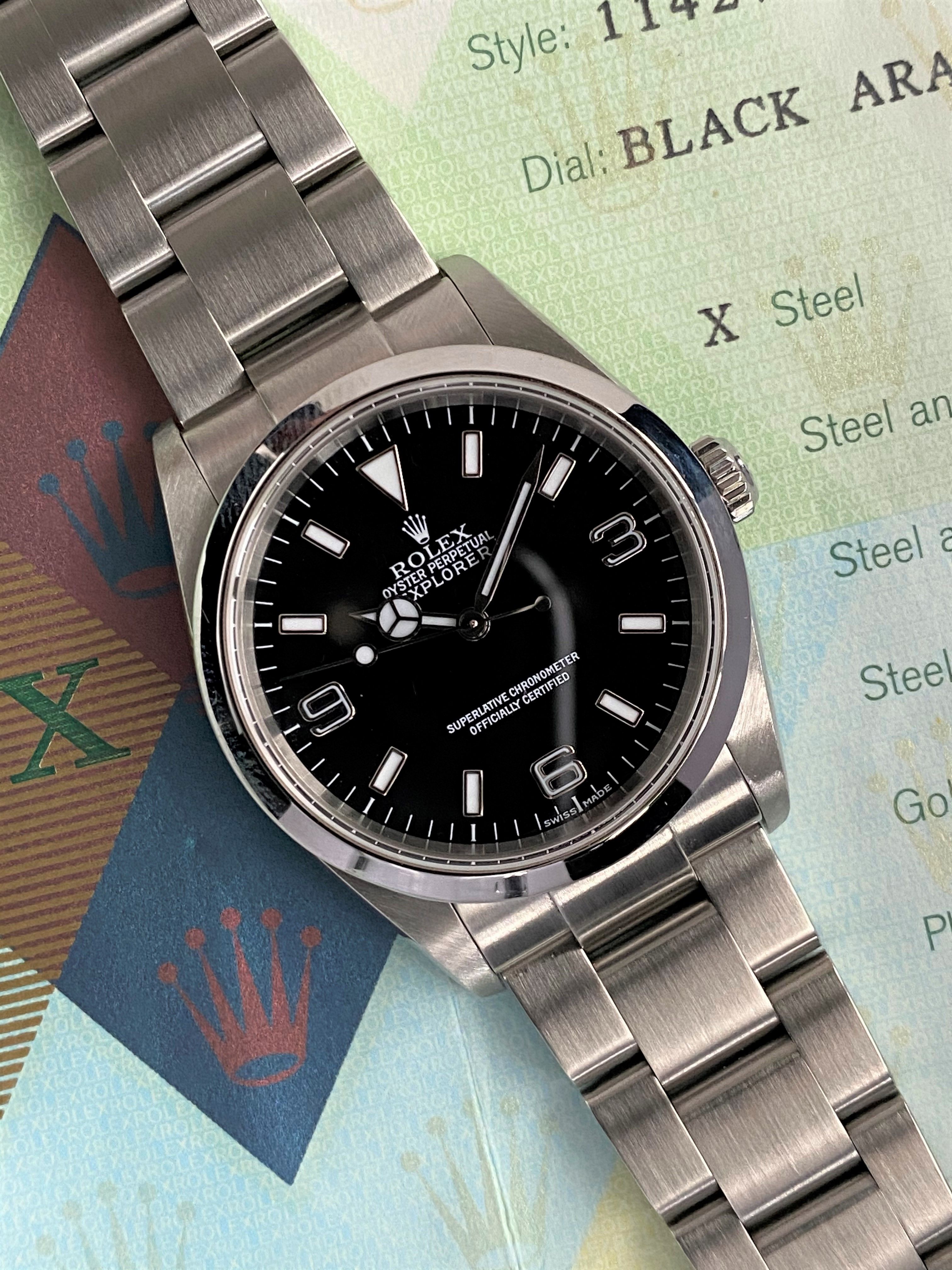 2003 rolex explorer