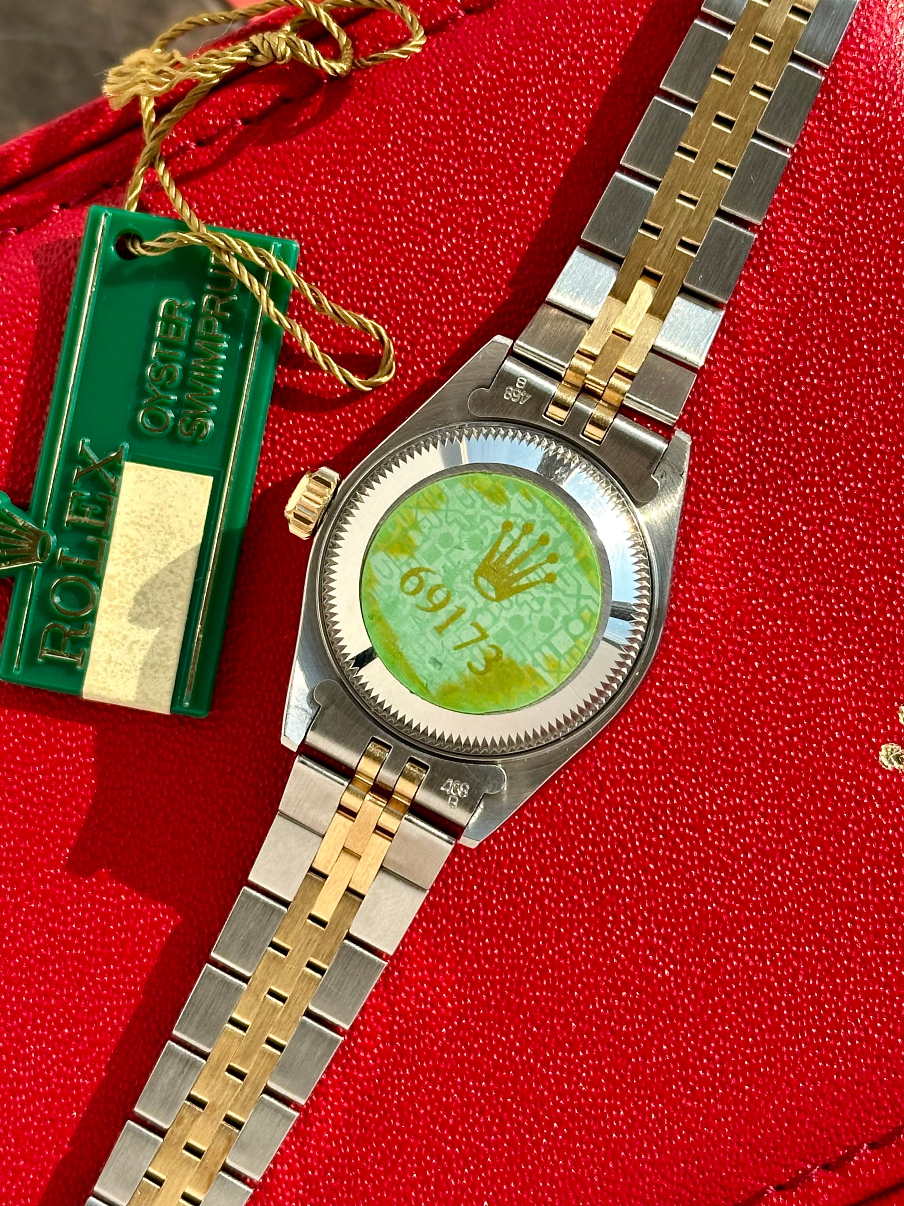 ロレックス　69173 箱 Rolex Lady-Datejust 69173 Gold 1985 with original box and papers