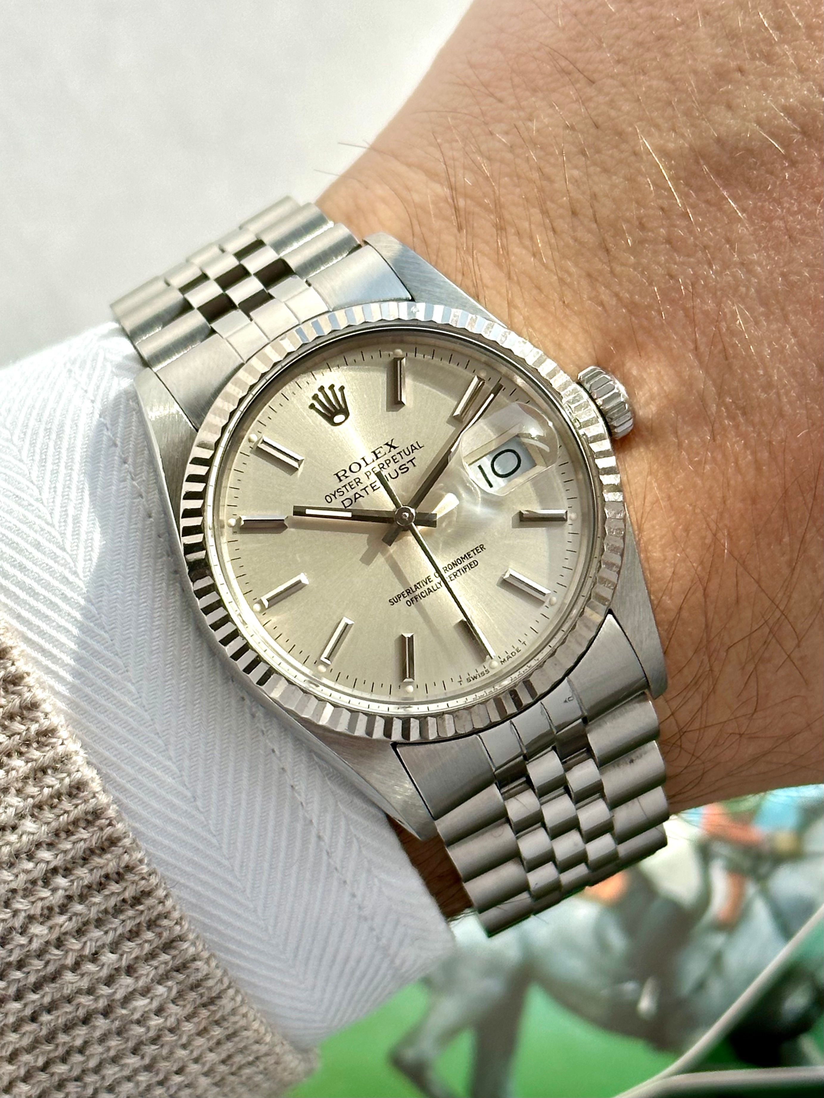 Rolex Datejust 16014 Silver 1987