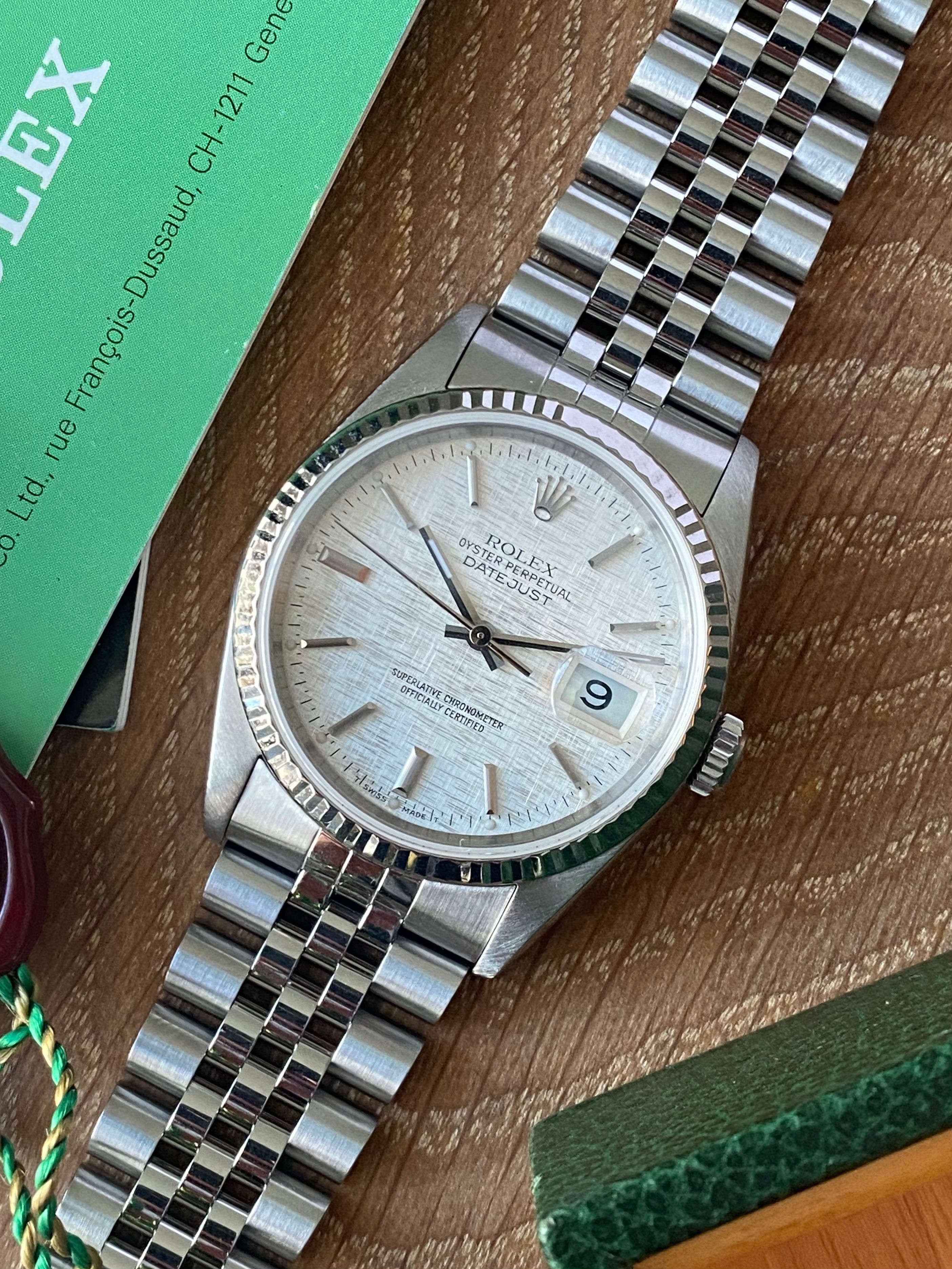 rolex datejust 36 1991