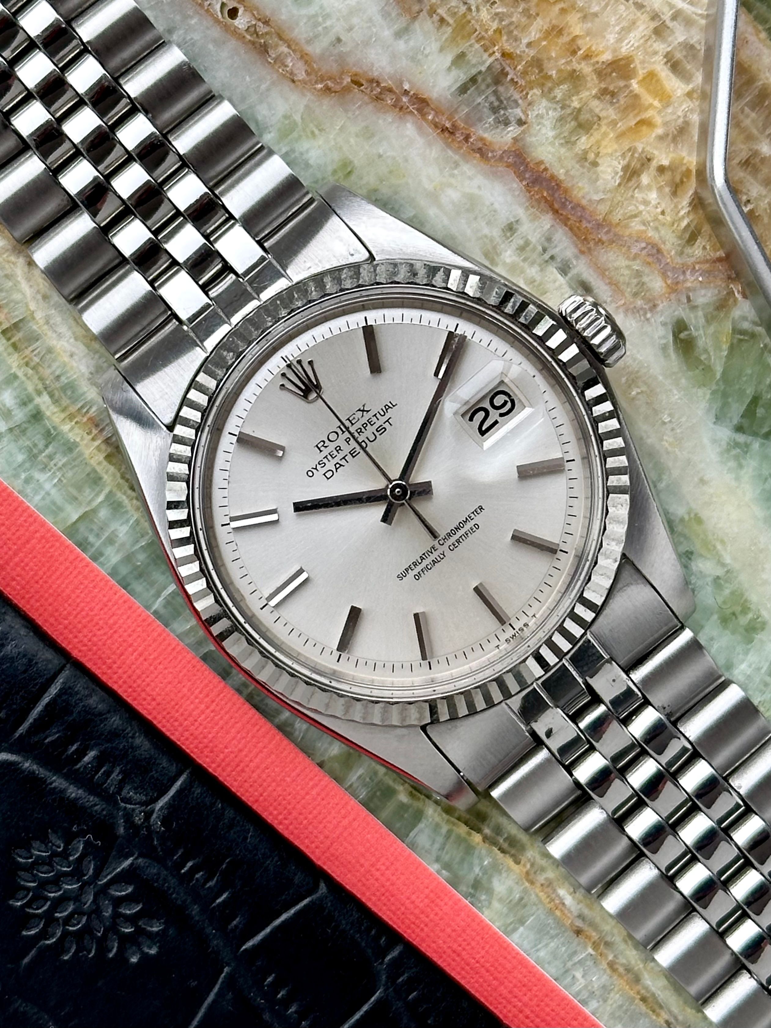 Rolex Datejust 1601 Silver 1978