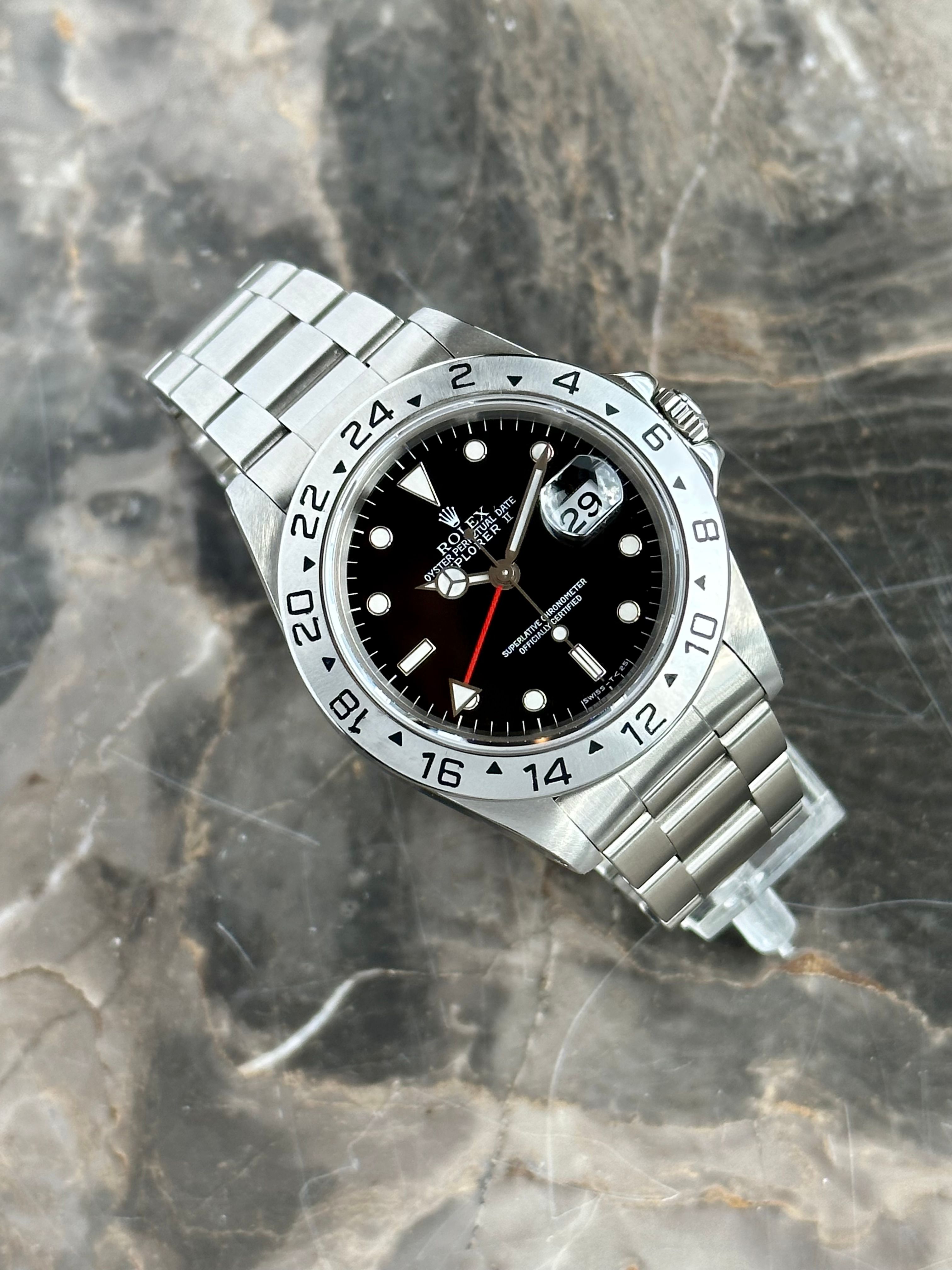 Rolex Explorer II 16570 Black 1993