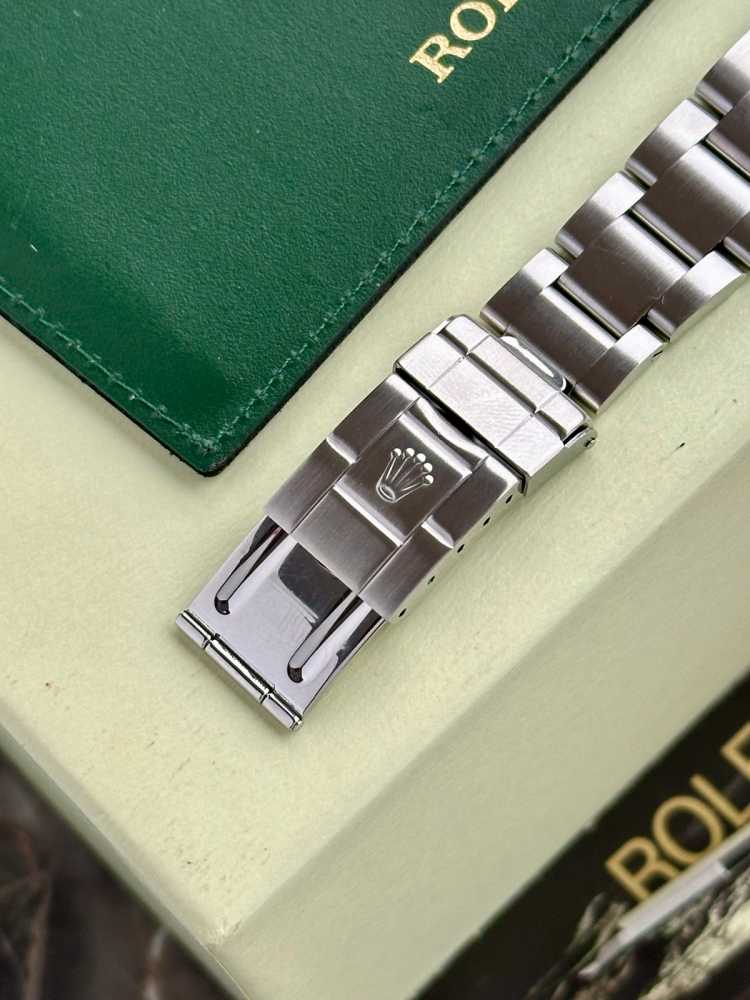 Detail image for Rolex Explorer 2 "Engraved Rehaut" 16570T White 2008 with original box and papers 2