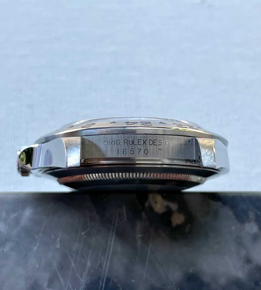 Image for Rolex Explorer 2 16570T Black 2005 with original box and papers