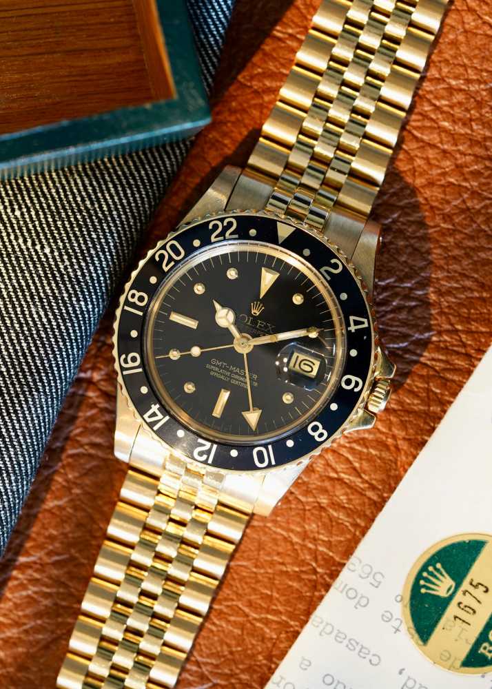 Featured image for Rolex GMT-Master 1675/8 Black 1978 with original box and papers