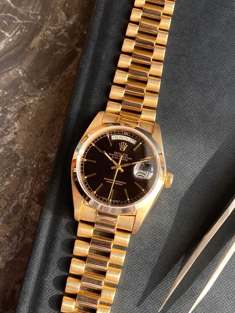 Image for Rolex Day-Date 18028 Black 1978 