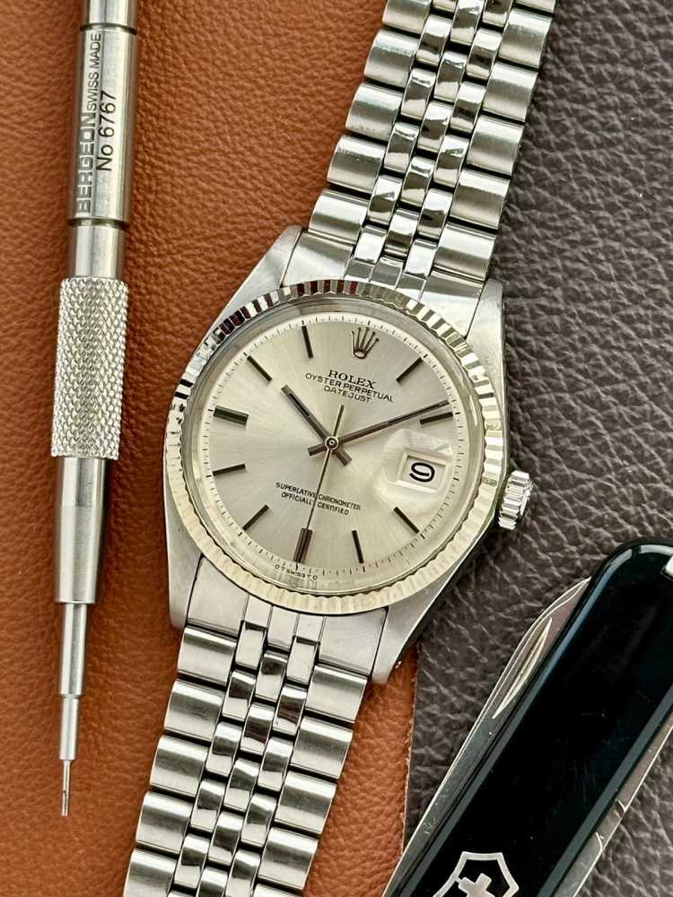 Featured image for Rolex Datejust 1601 Silver 1972 3