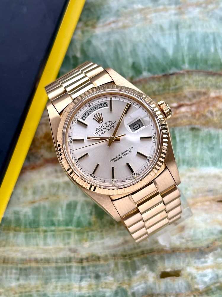 Image for Rolex Day-Date 1803 Silver 1978 