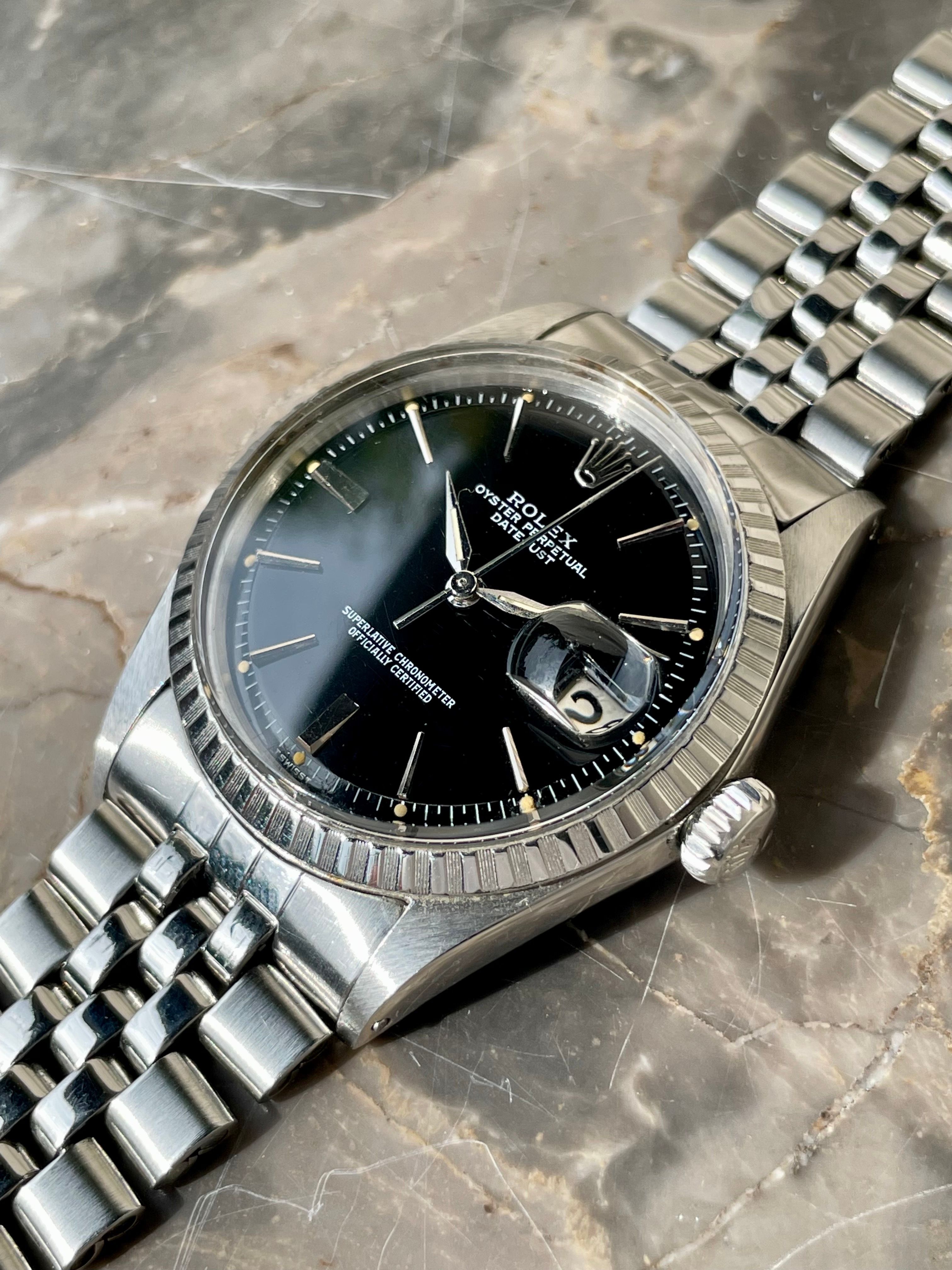 Rolex Datejust 1603 Black 1966