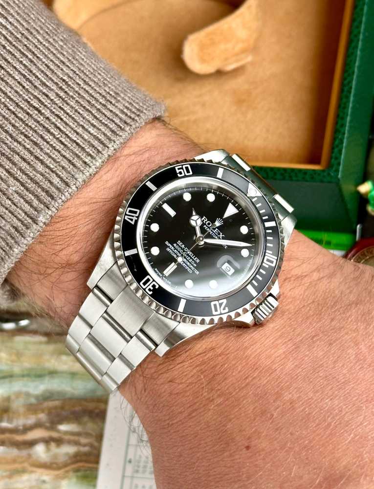 Image for Rolex Sea-Dweller 16600 T Black 2004 with original box and papers