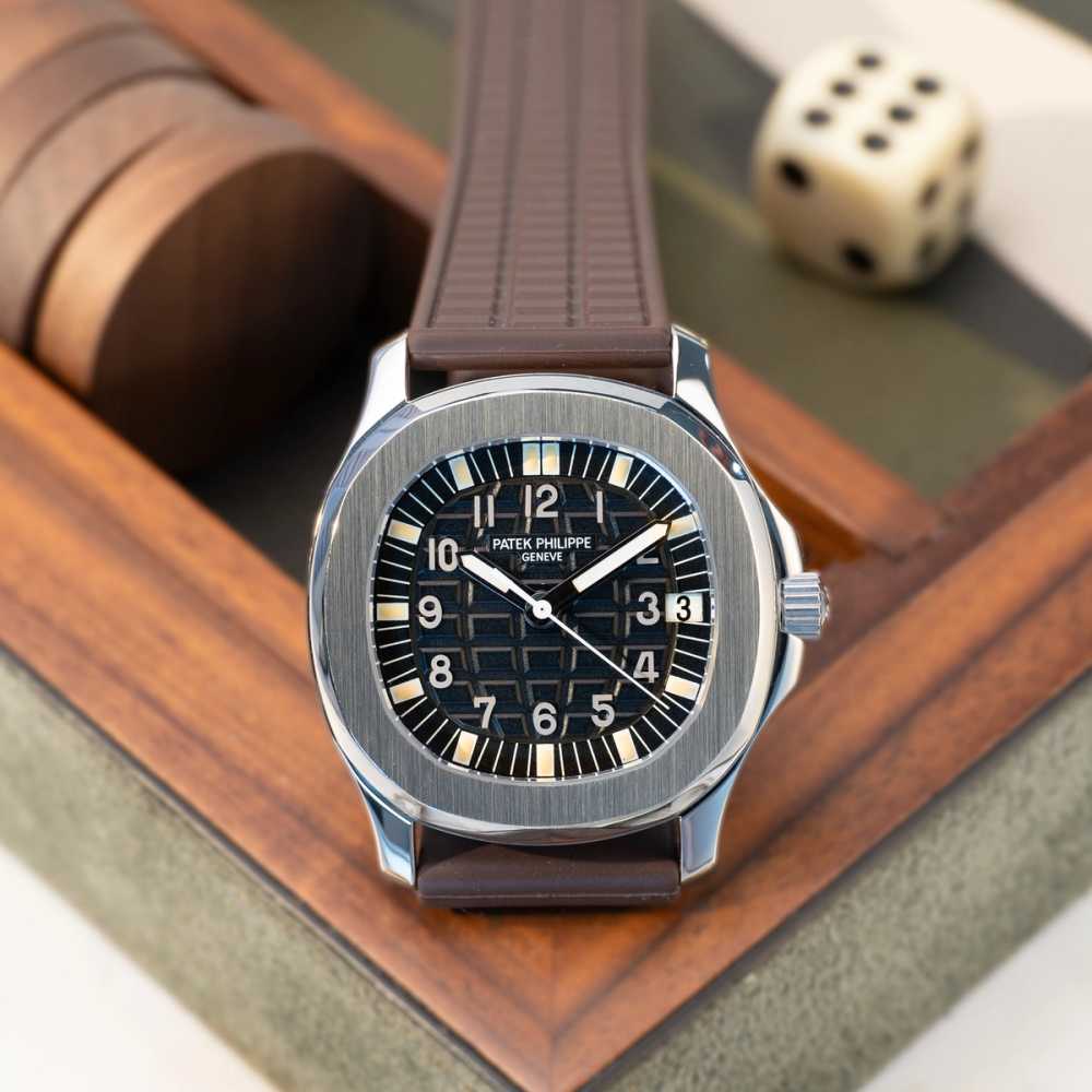 Image for Patek Philippe Aquanaut 5066 Black 1998. with original box and papers