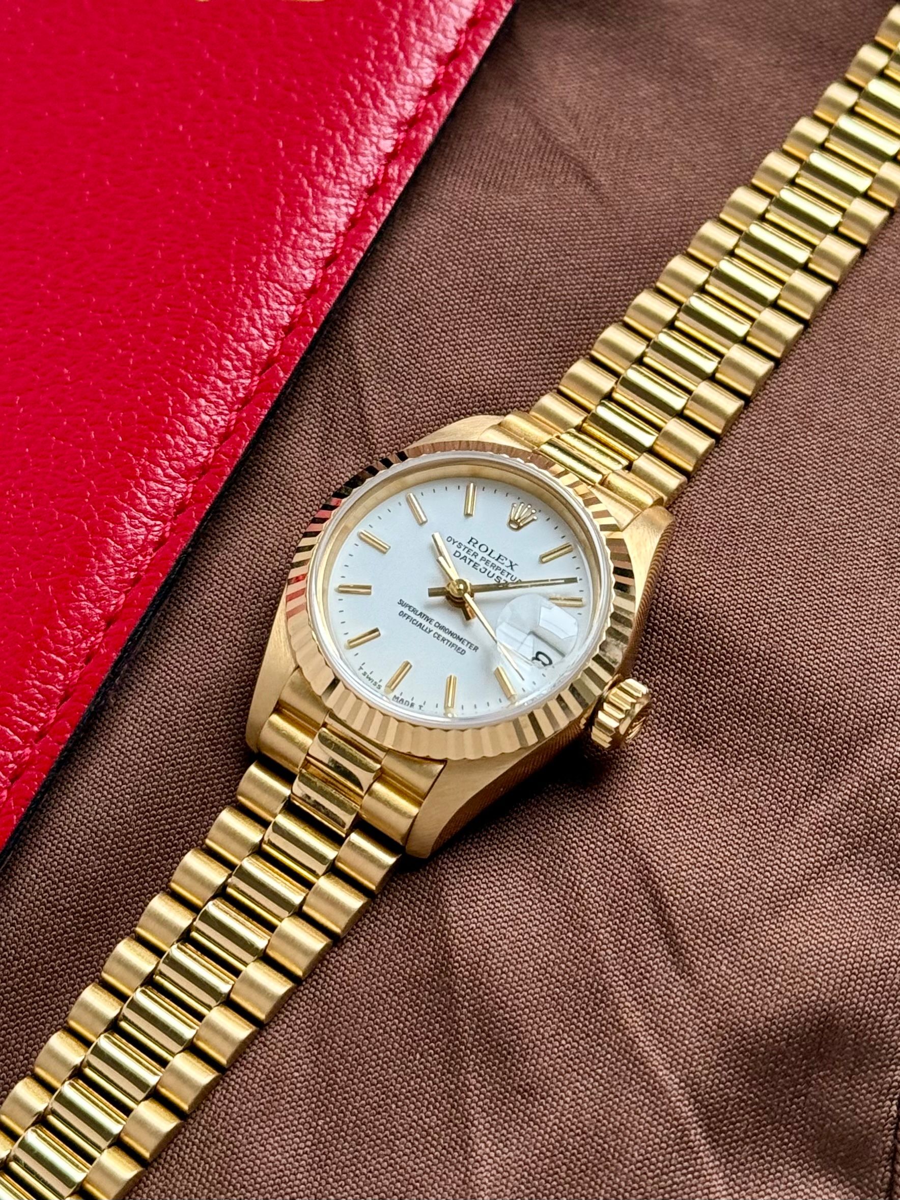 Rolex Lady-Datejust 69178 White 1990