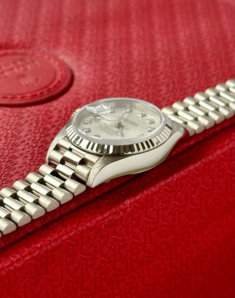 Image for Rolex Lady-Datejust "Diamond" 79179 Silver 1999 with original box and papers