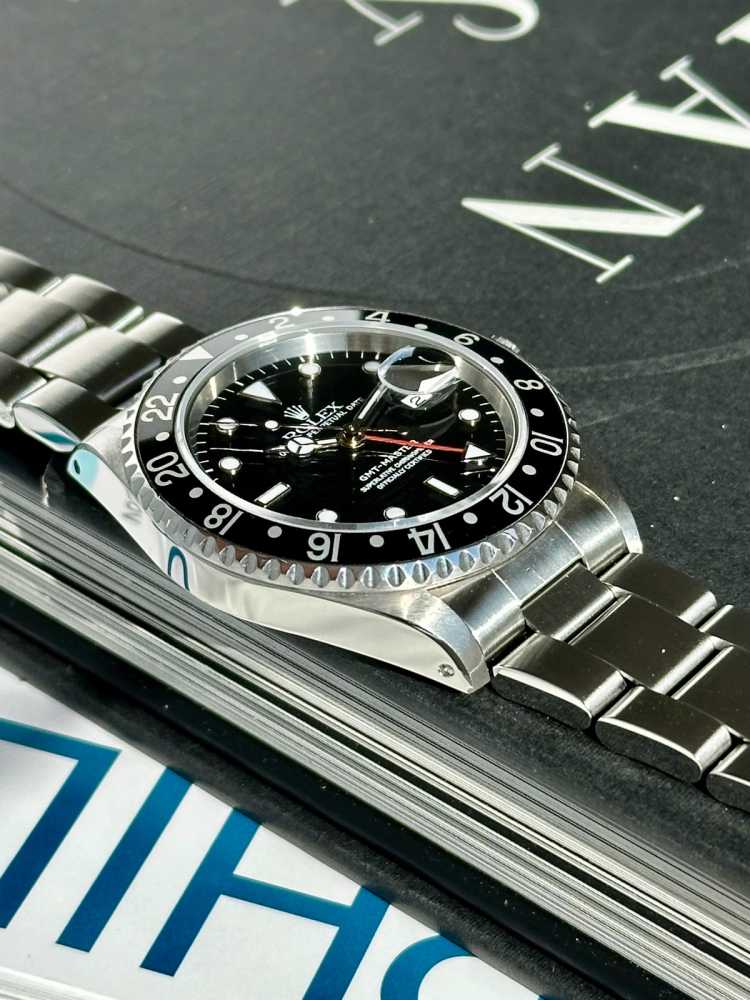 Image for Rolex GMT-Master "Swiss" 16700 Black 1998 with original box and papers