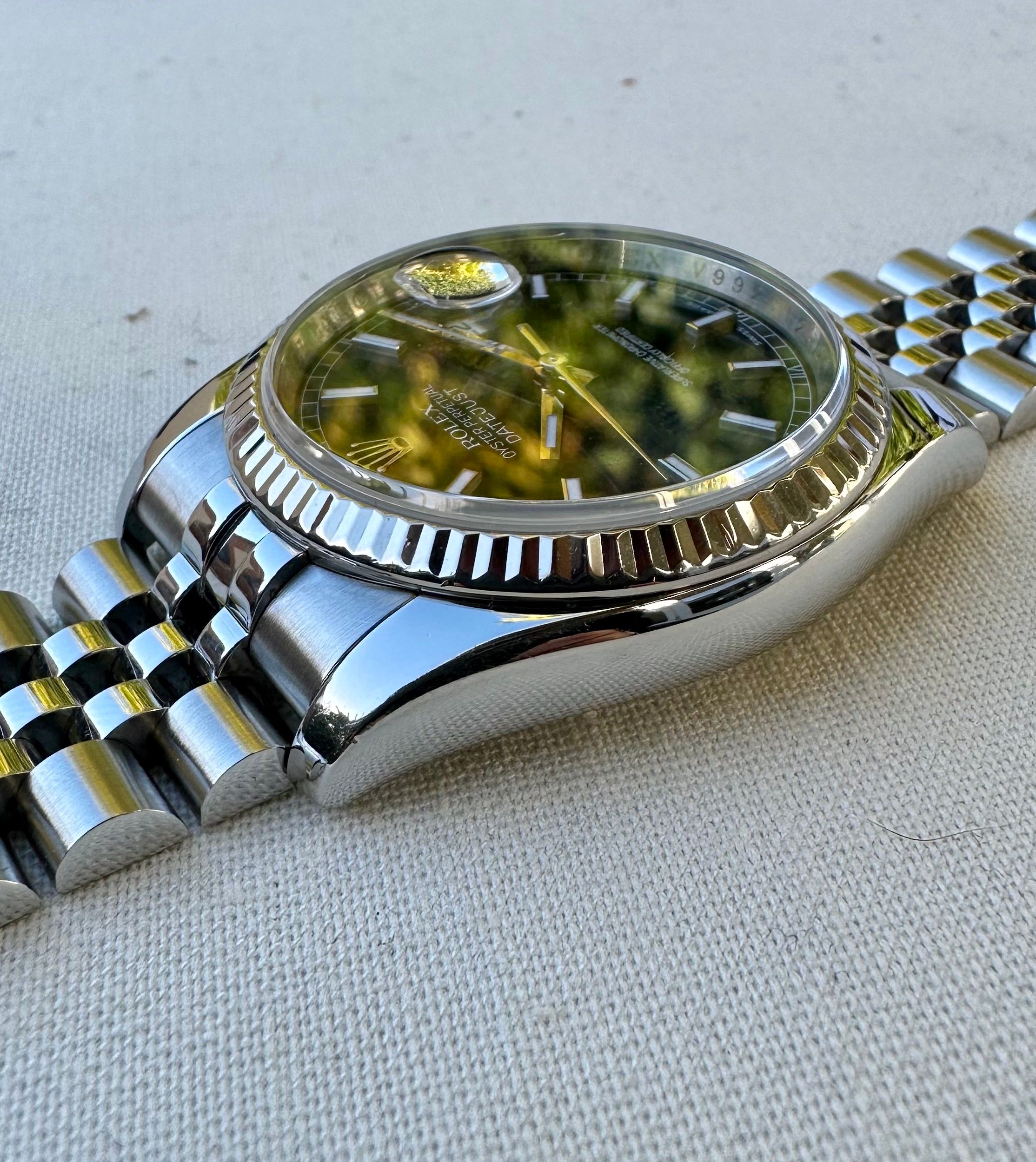 Rolex Datejust 116234 Blue 2009