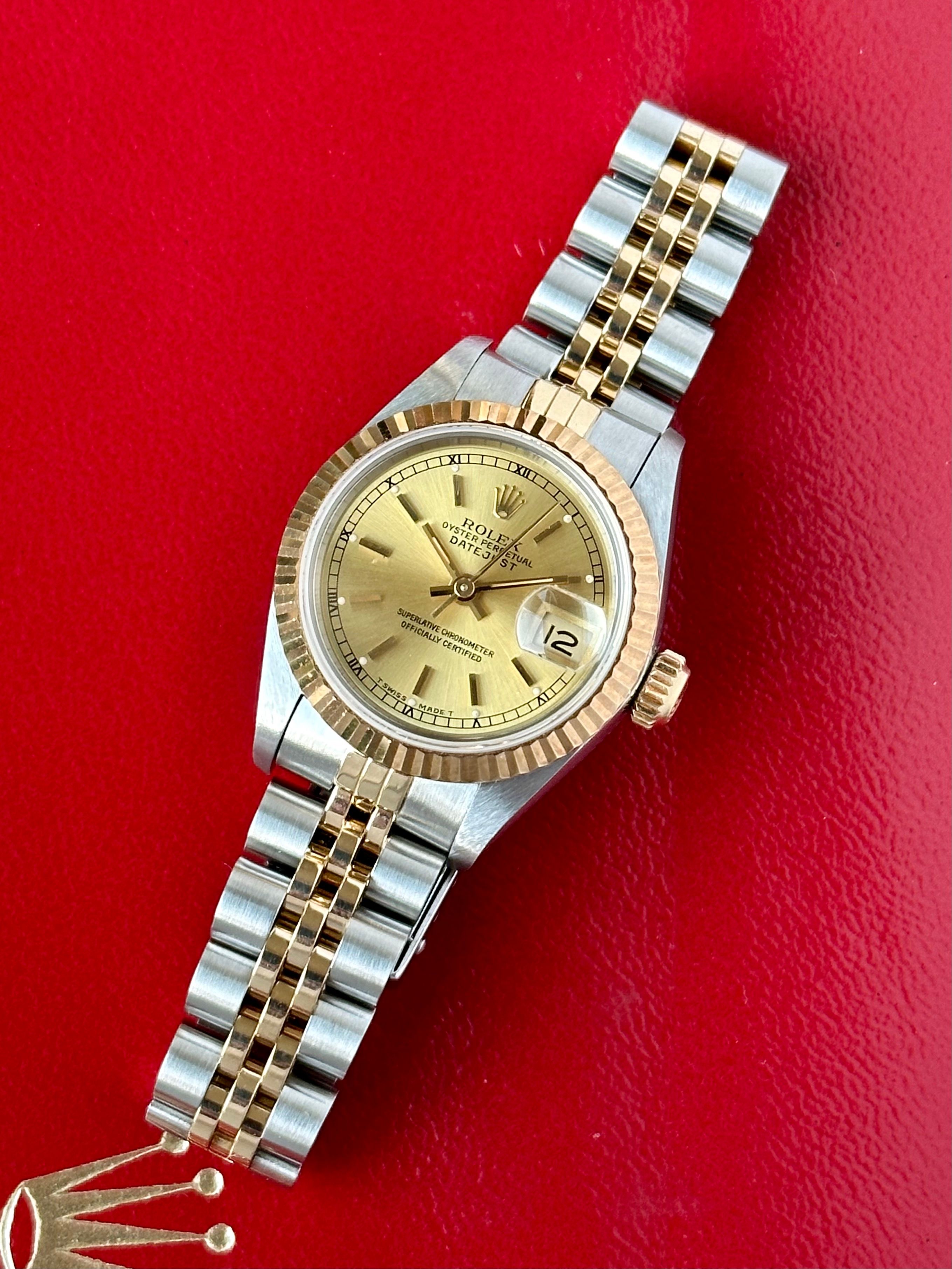 〇純正 ROLEX 2駒 69173 DATEJUST YG×SS FZ8609 〇純正 ROLEX 2駒 69173 DATEJUST YG×SS FZ8609