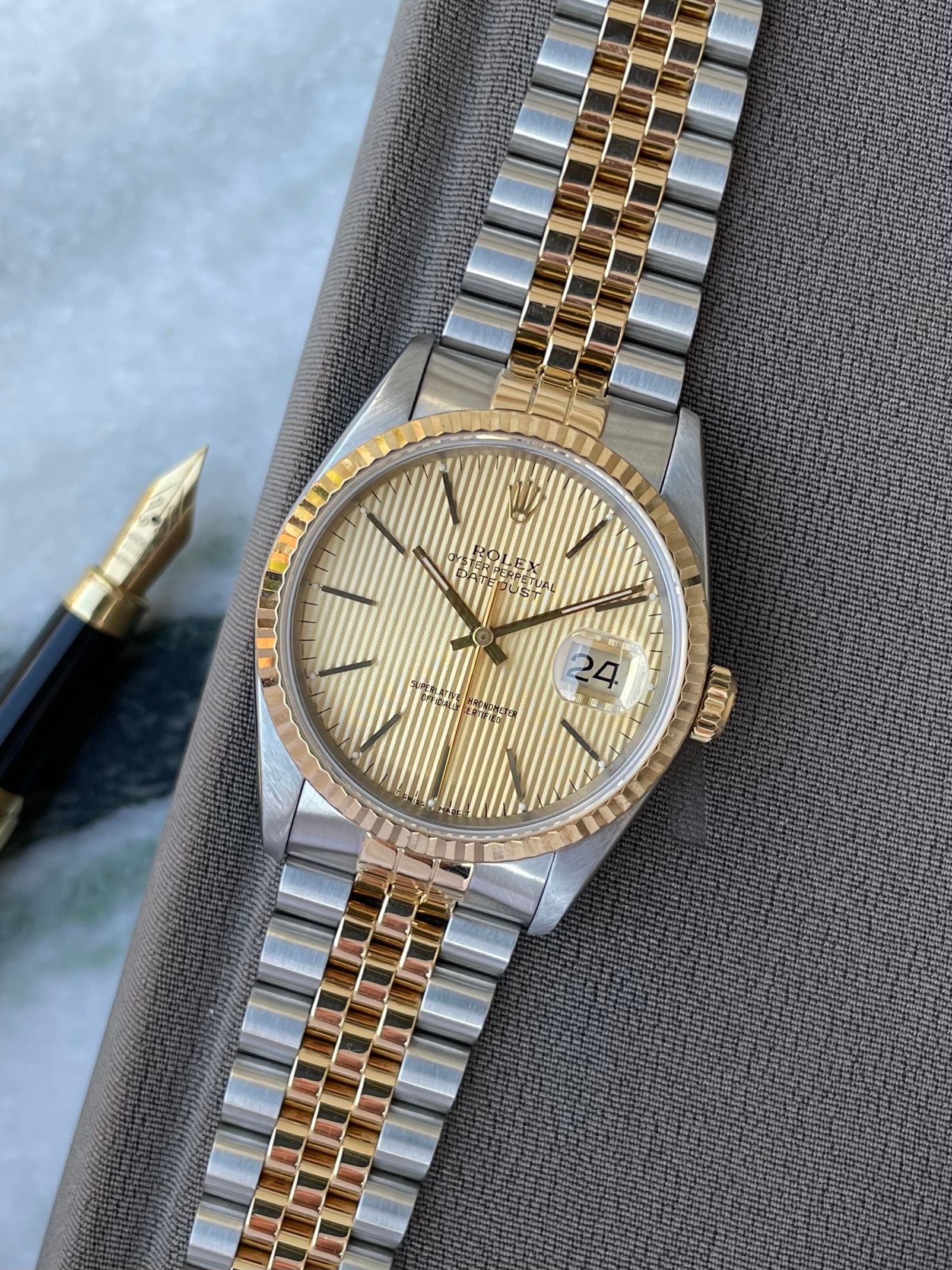 1991 rolex datejust 16233